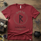 Raidho Rune 'On My Own Path' T-Shirt