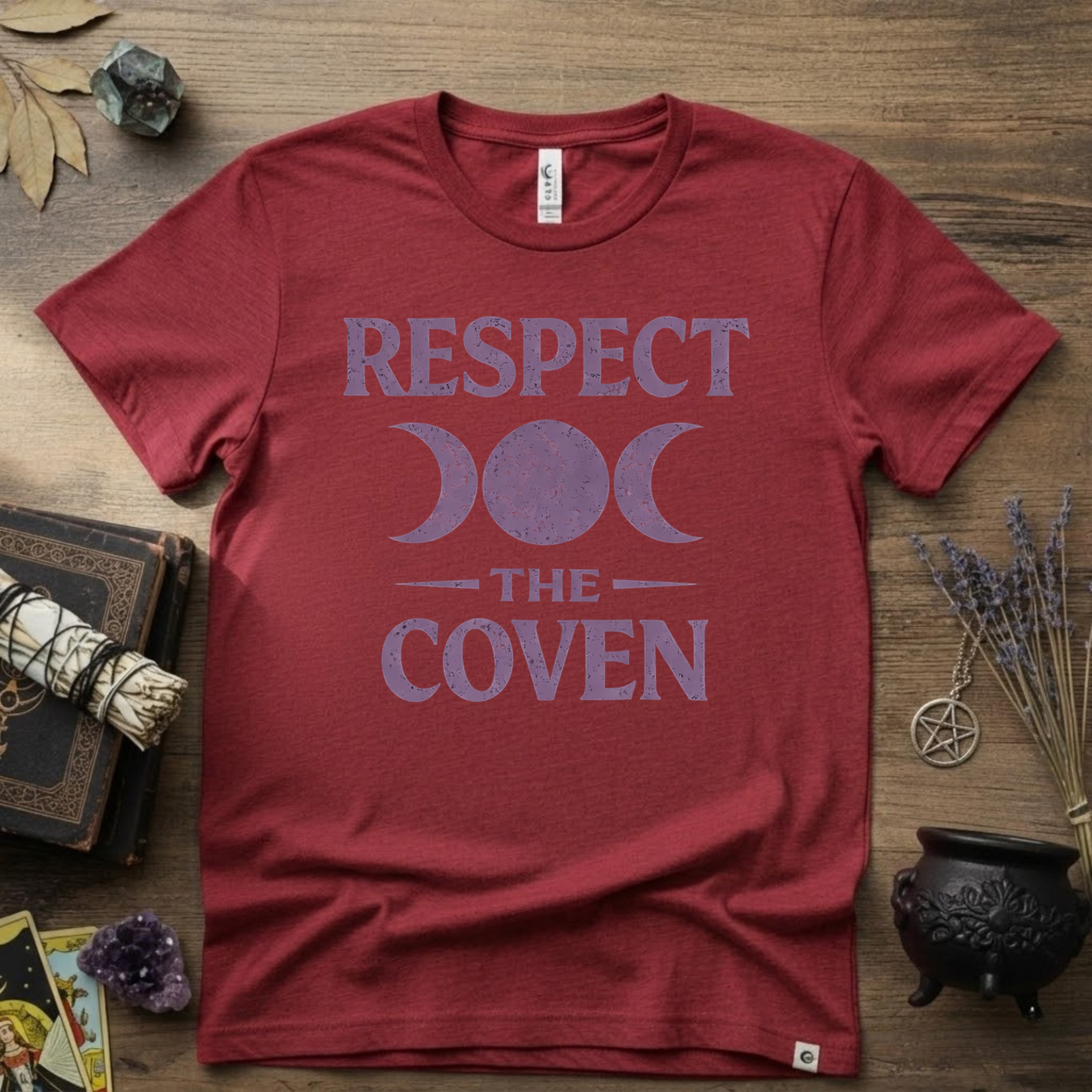 Witchy T-Shirt — "Respect the Coven"