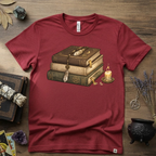 Witchy T-Shirt — "Light Reading" Occult Graphic Tee