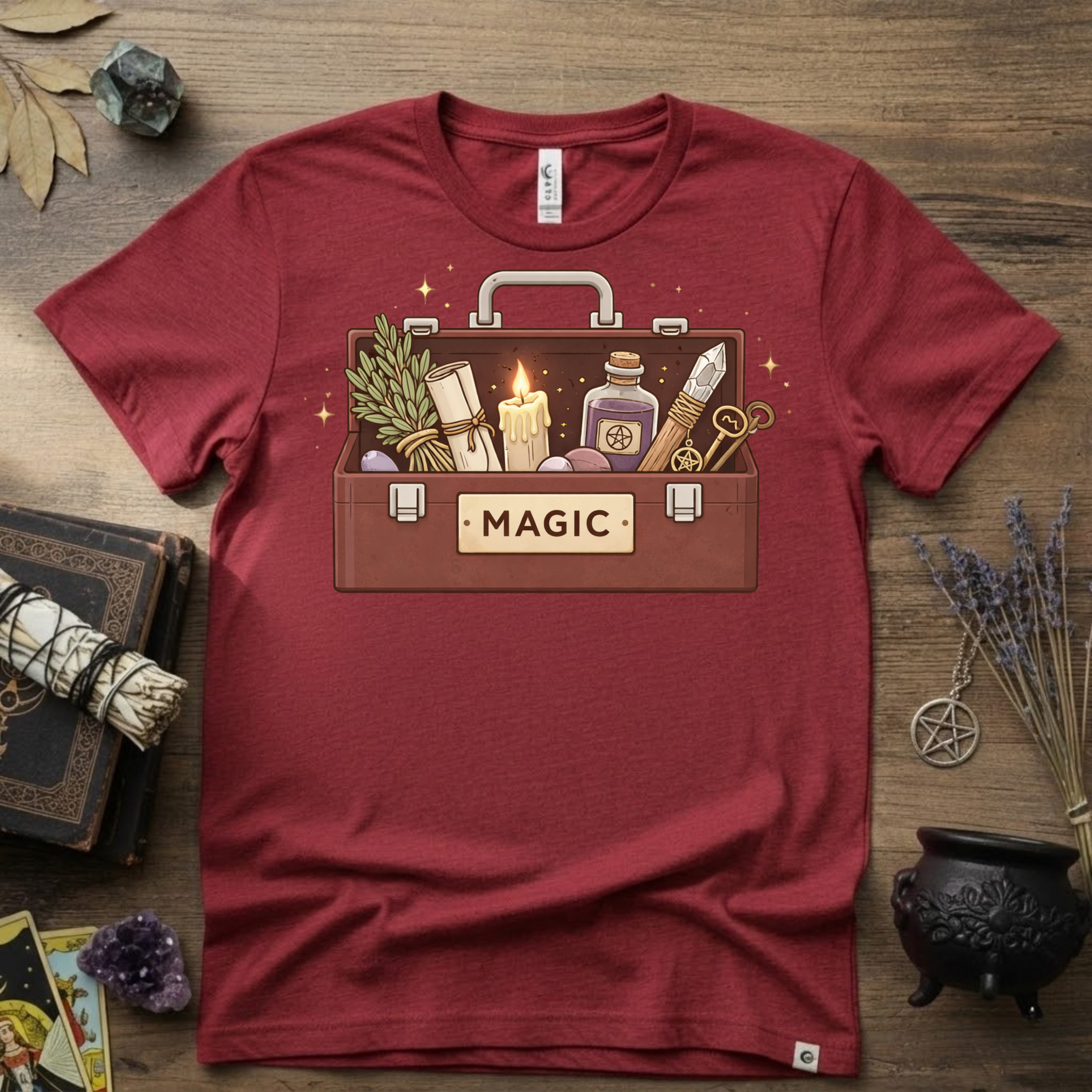 Witchy T-Shirt — "Magic Toolbox"