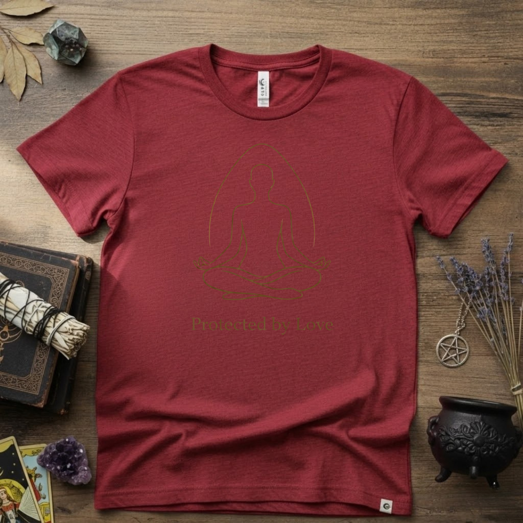 Witchy T-Shirt — "Protected by Love"