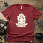 Witchy T-Shirt — "Meditation Witch"