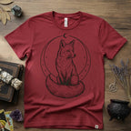 Fox Totem T-Shirt — Mystical Woodland Fox Graphic Tee
