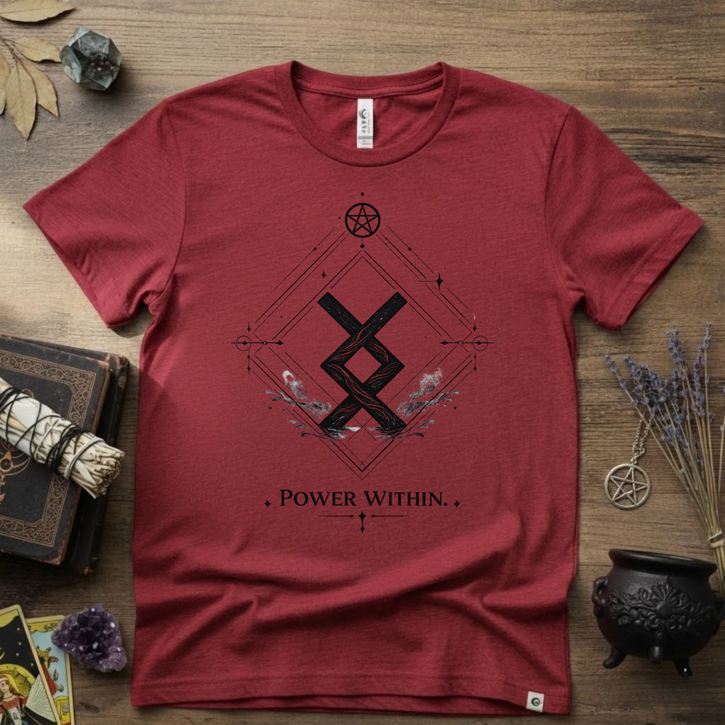Ingwaz Rune 'Power Within' T‑Shirt