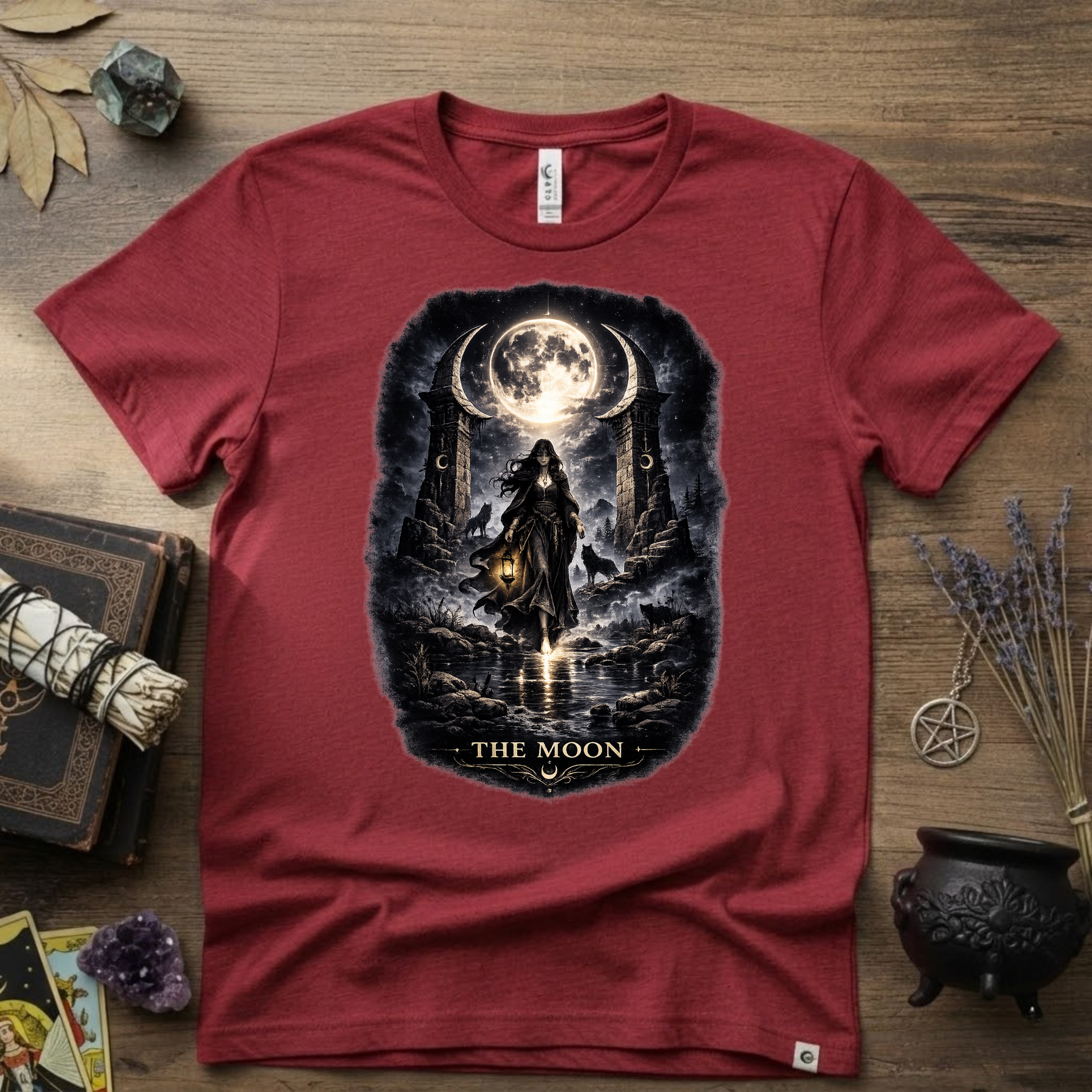 Tarot T-Shirt — The Moon