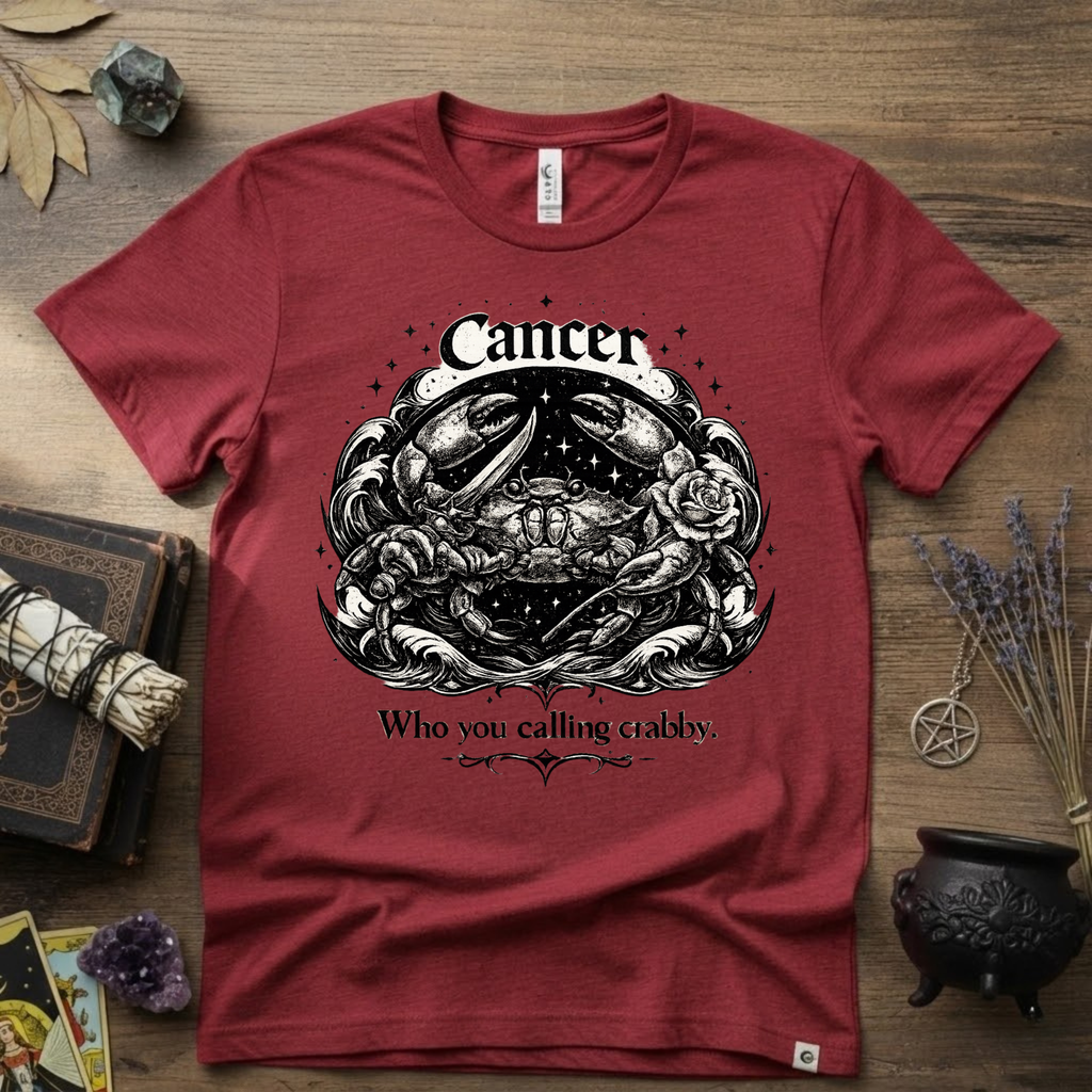 Cancer Zodiac 'Who You Callin' Crabby' T-Shirt