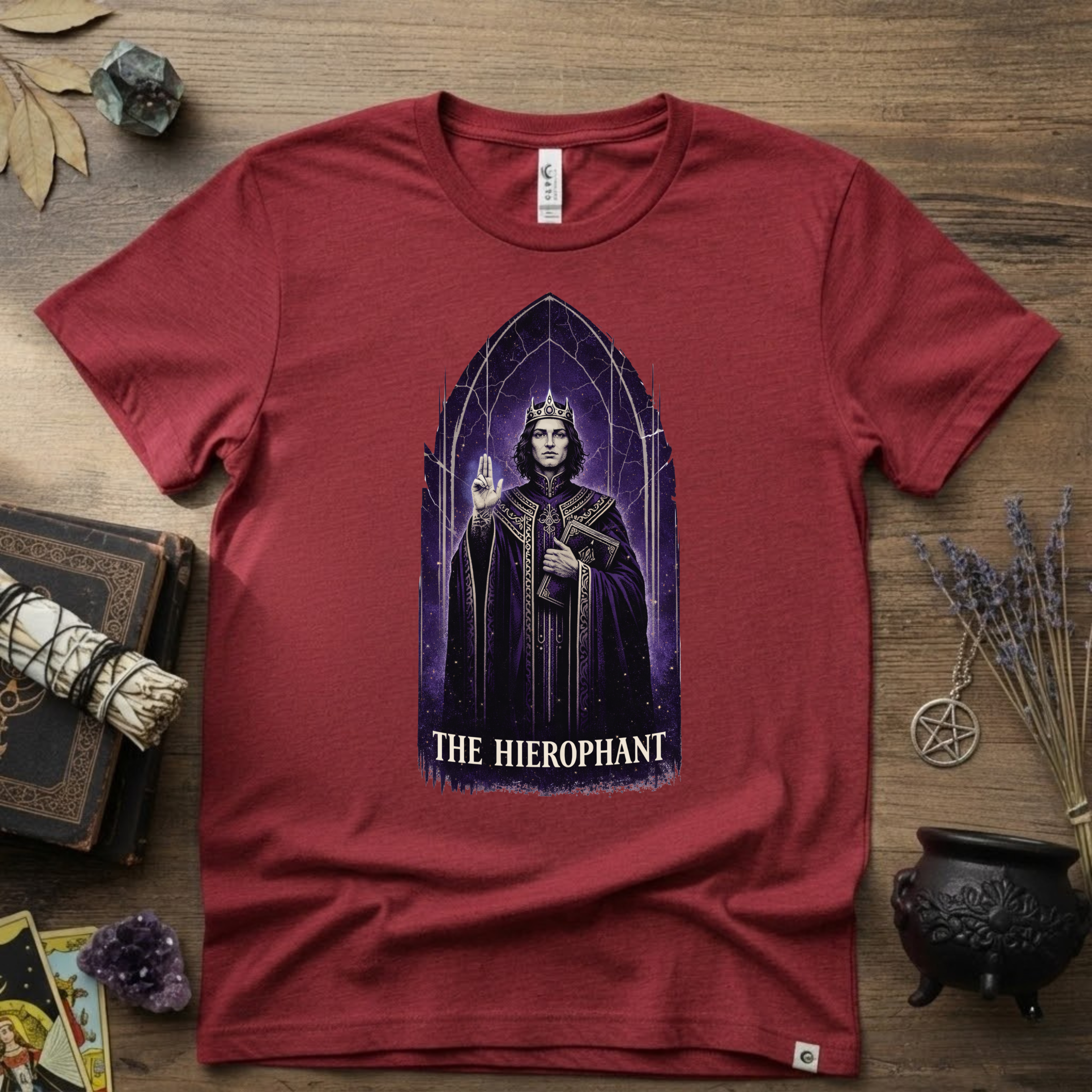 Tarot T-Shirt — The Hierophant