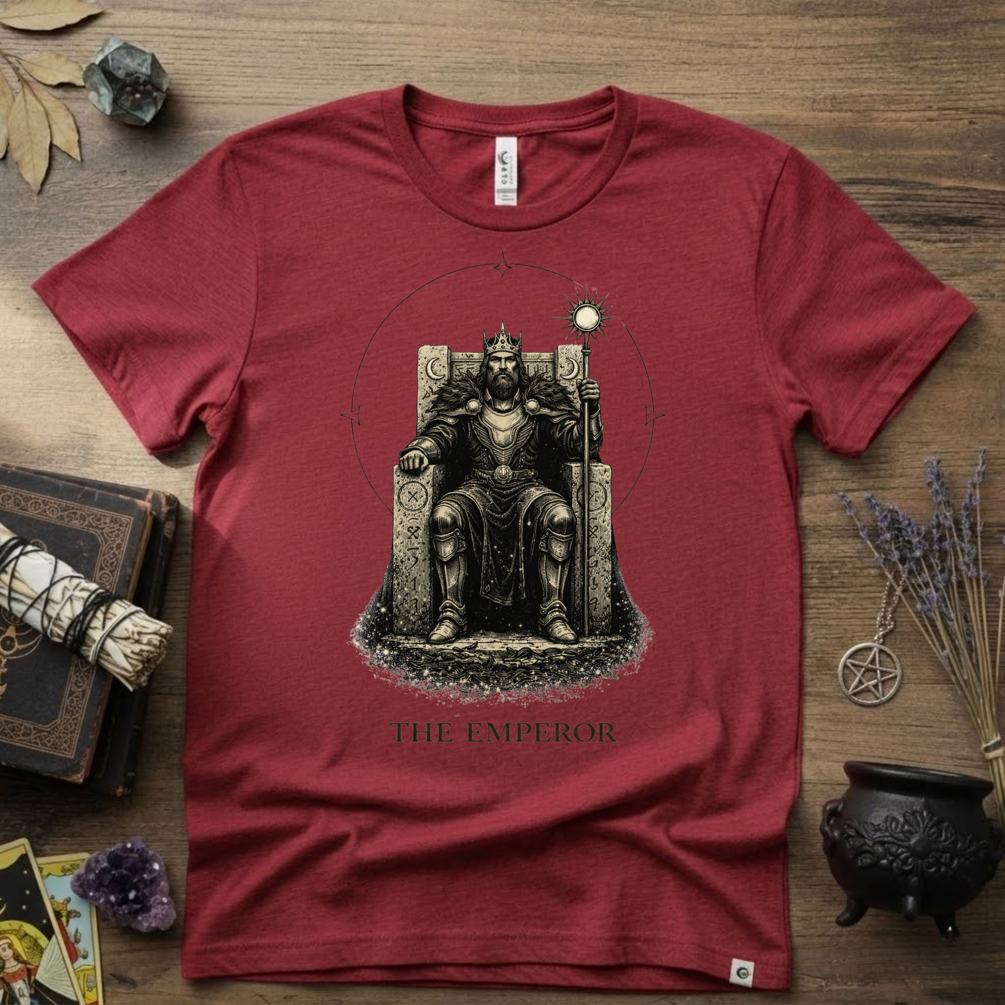Tarot T-Shirt — The Emperor