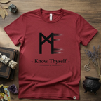 Mannaz Rune "Know Thyself" T-Shirt