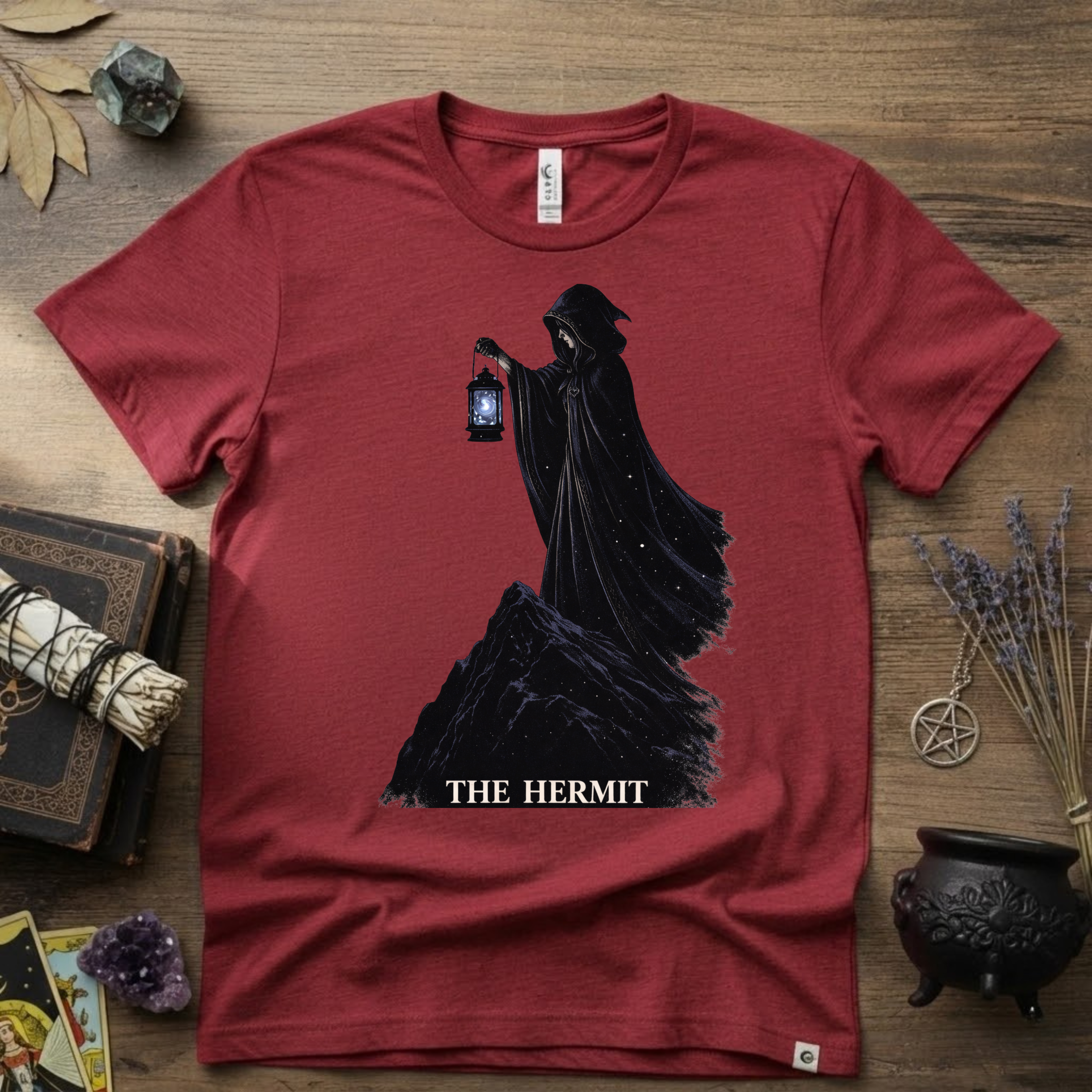 Tarot T-Shirt — The Hermit