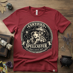 Certified Spell Caster witchy T-Shirt | Witchcraft, Occult, Magical