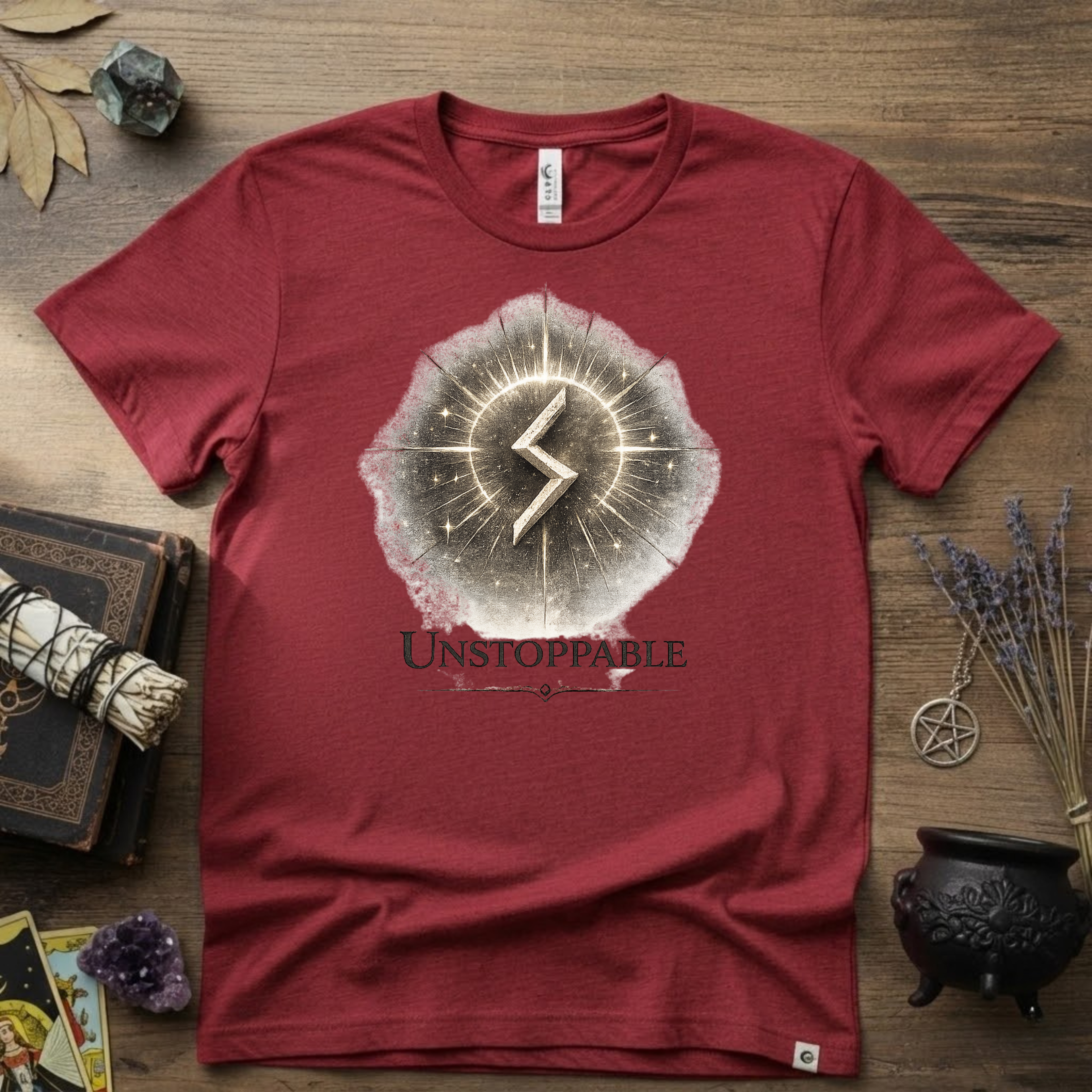 Sowilo Rune "Unstoppable" T-Shirt