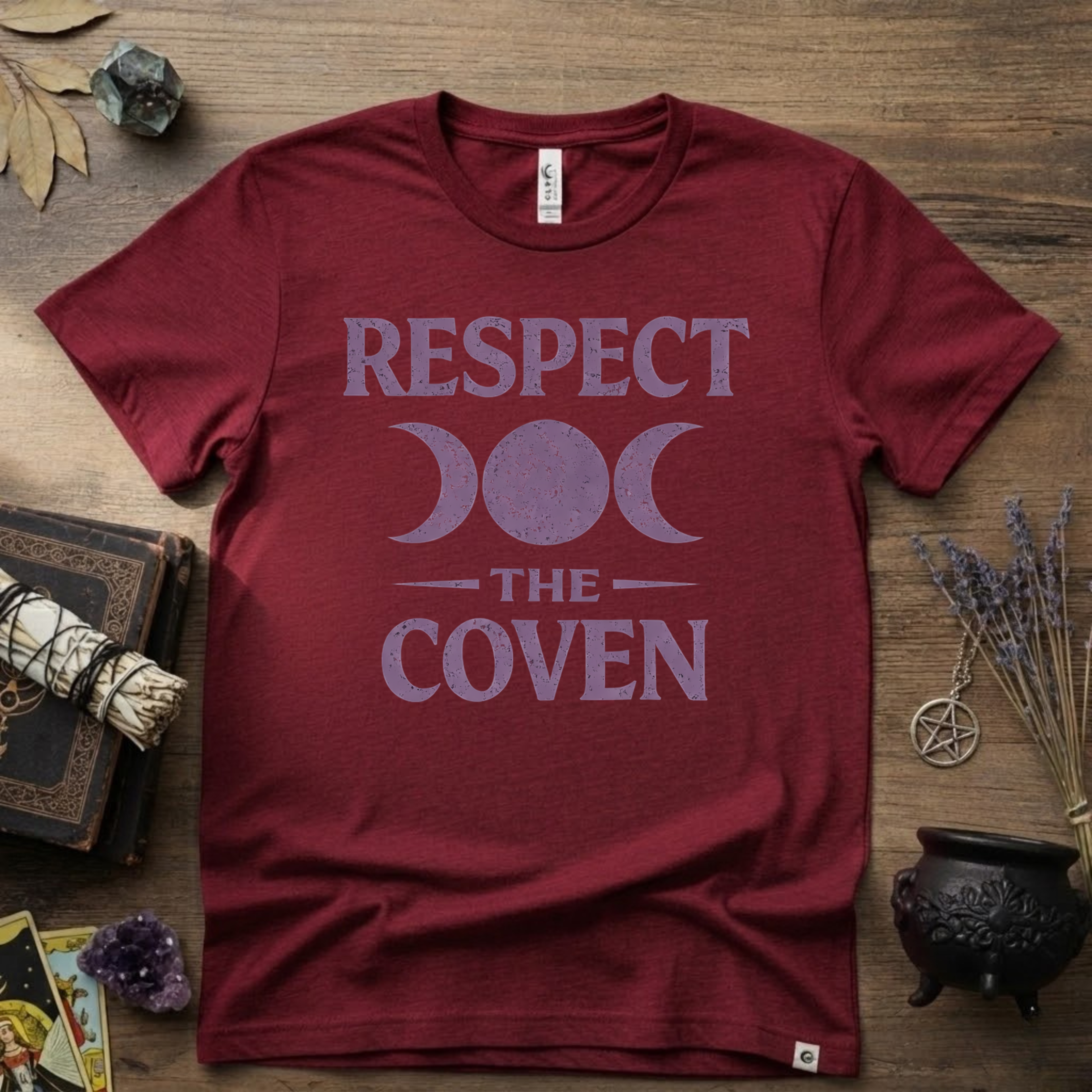 Witchy T-Shirt — "Respect the Coven"
