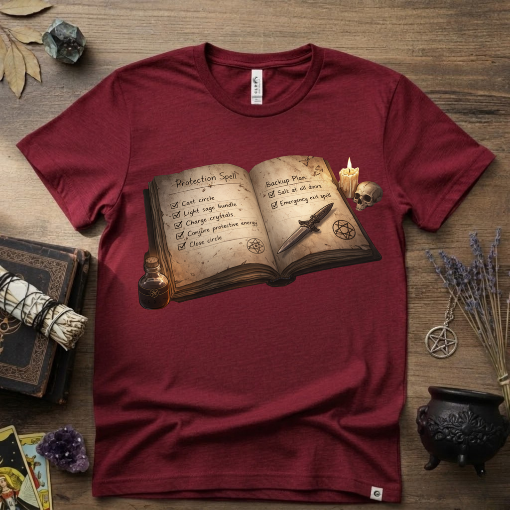 Witchy T-Shirt — Protection Spell