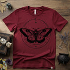 Moth Totem T-Shirt — Mystical Moth Totem Graphic Tee