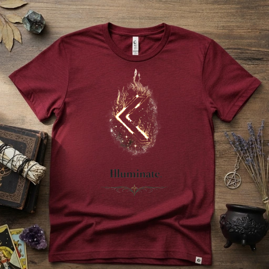 Kenaz Rune 'Illuminate' T-Shirt