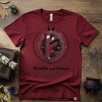 Fehu Rune Wealth & Power T-Shirt