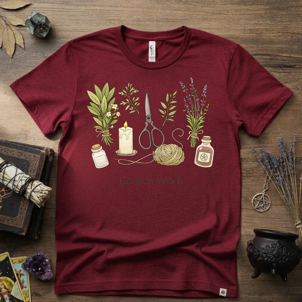 Kitchen Witch T-Shirt — Witchy Kitchen Spell Tee