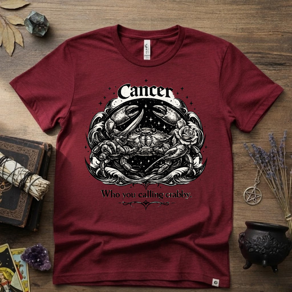 Cancer Zodiac 'Who You Callin' Crabby' T-Shirt
