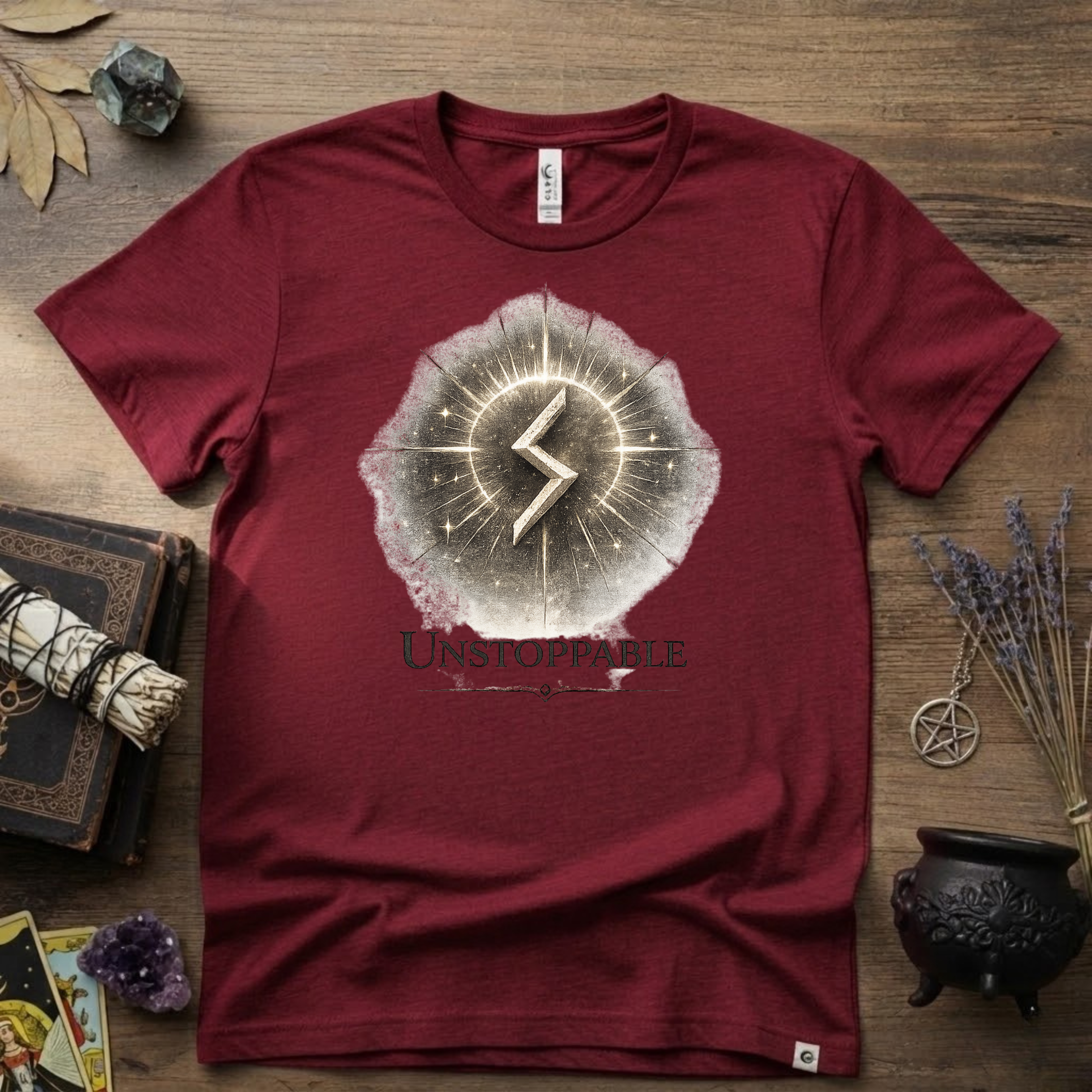 Sowilo Rune "Unstoppable" T-Shirt