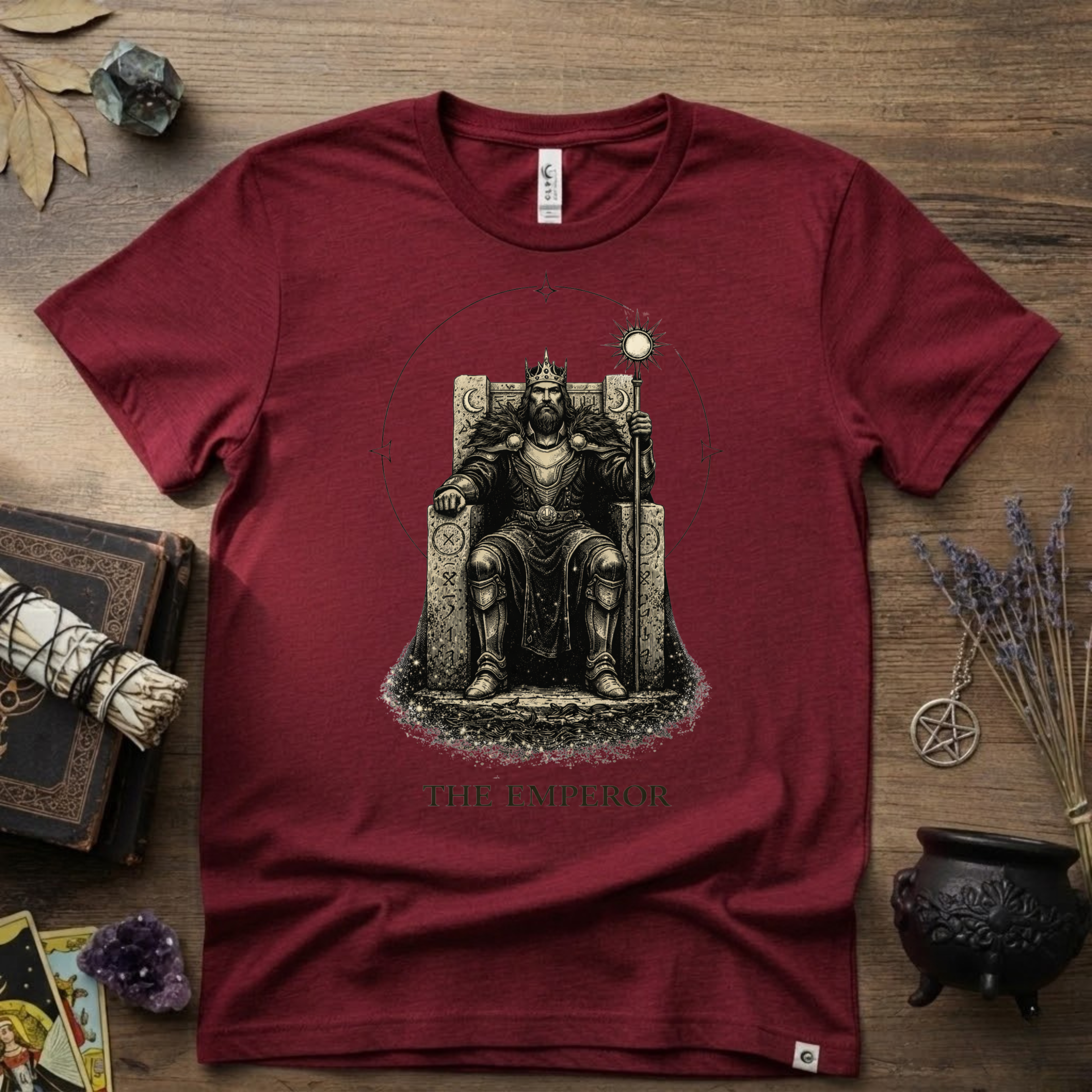 Tarot T-Shirt — The Emperor