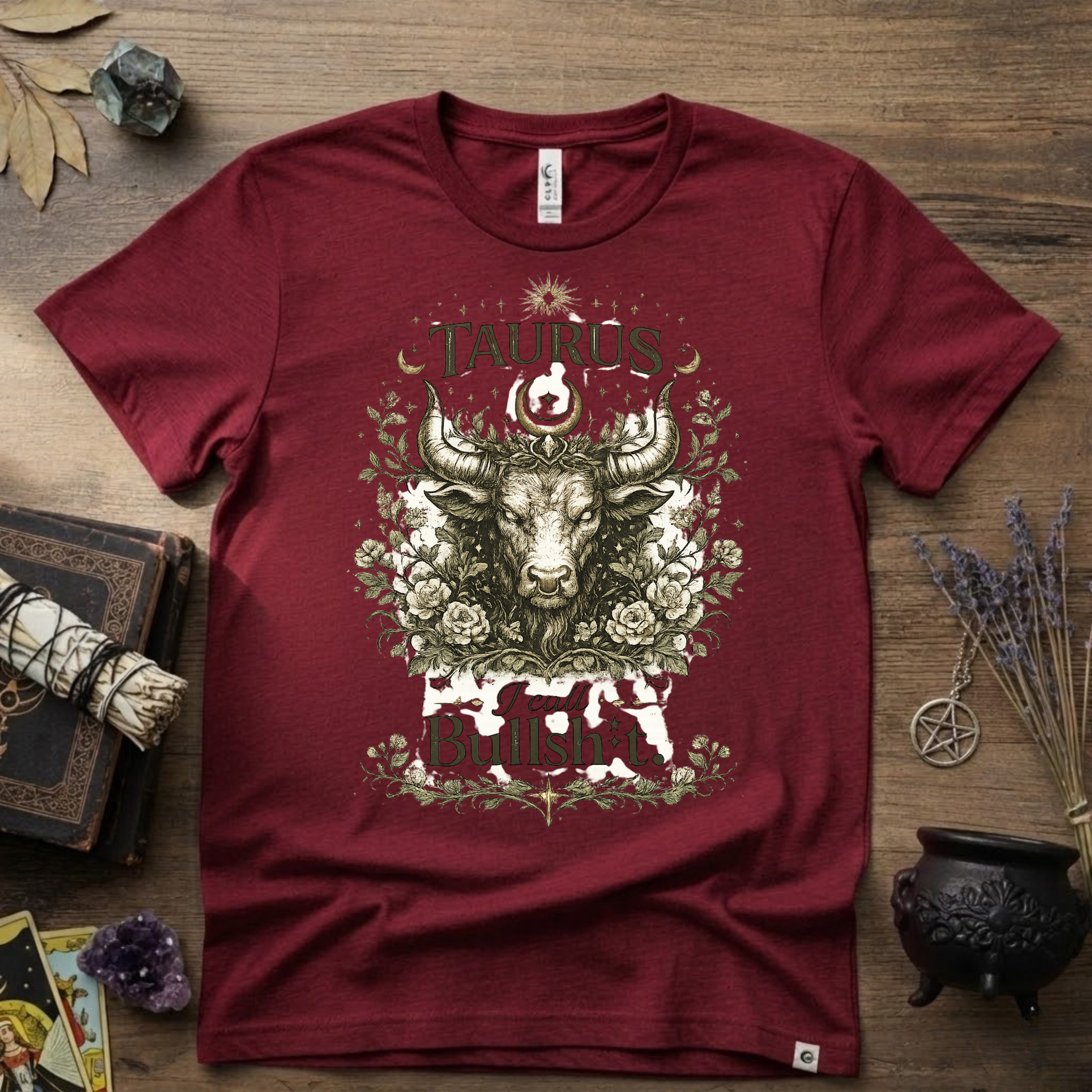 Taurus 'I Call Bullsh*t' T-Shirt — Funny Zodiac Bull Tee