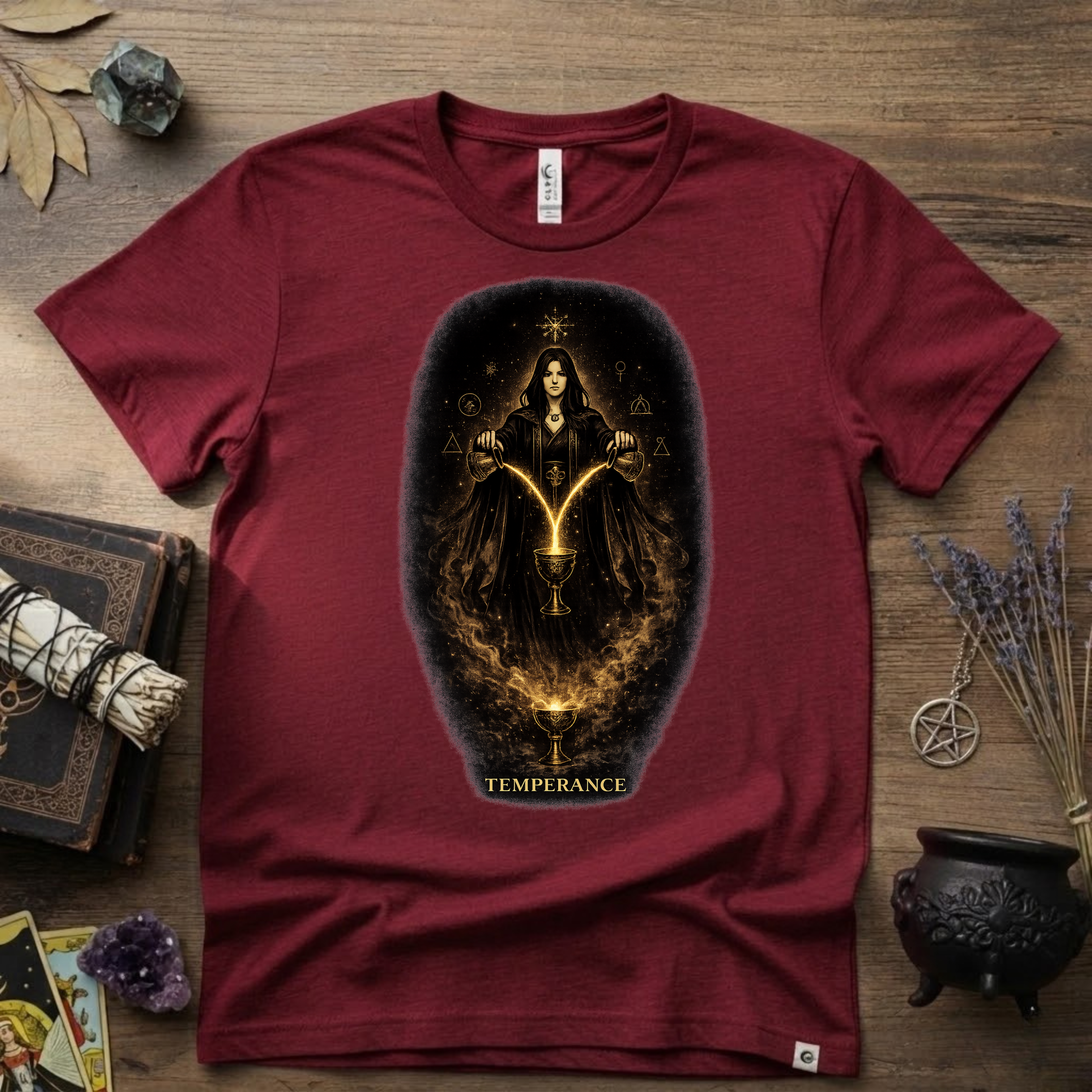 Tarot T-Shirt — Temperance