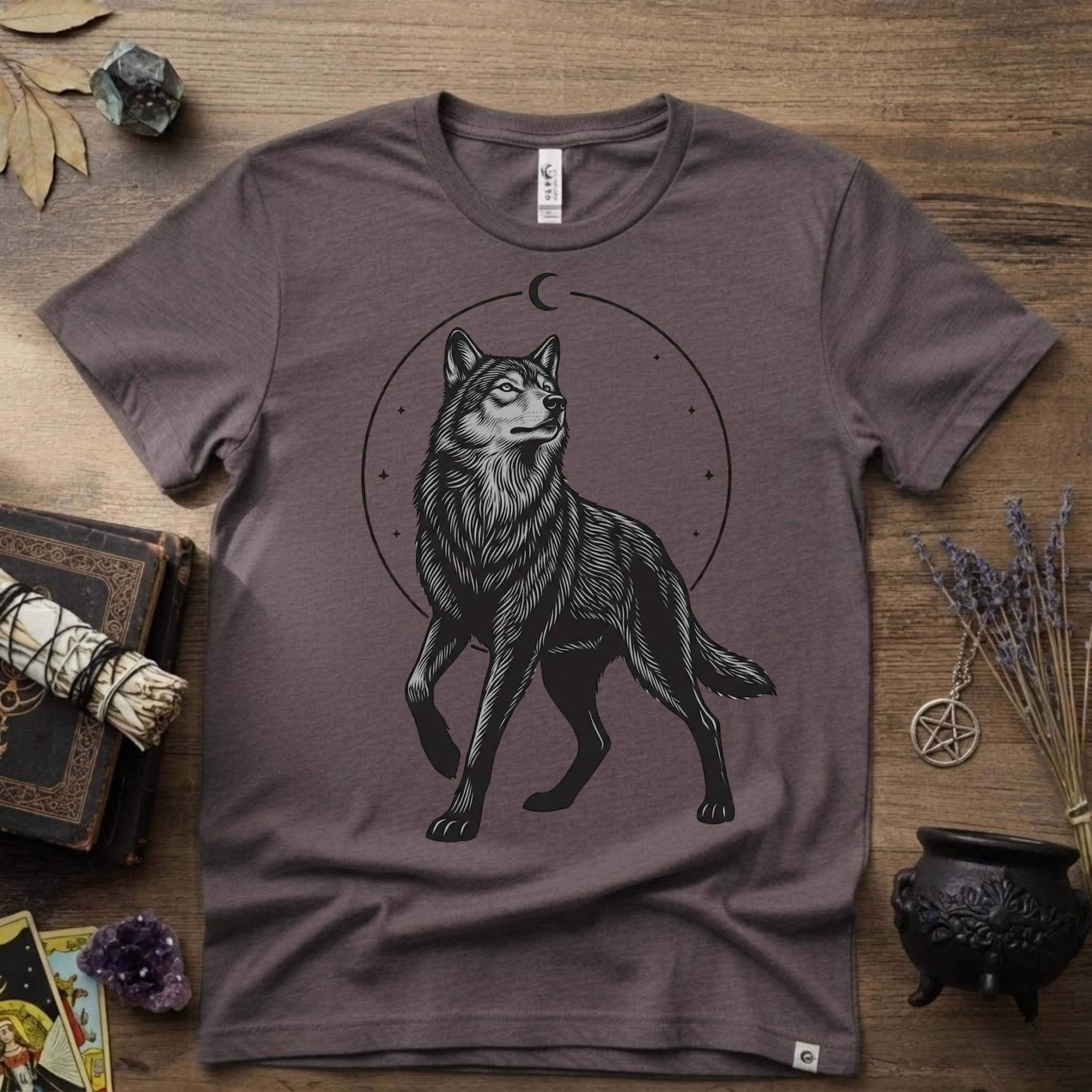 Wolf Totem T-Shirt — Tribal Wolf Spirit Graphic Tee