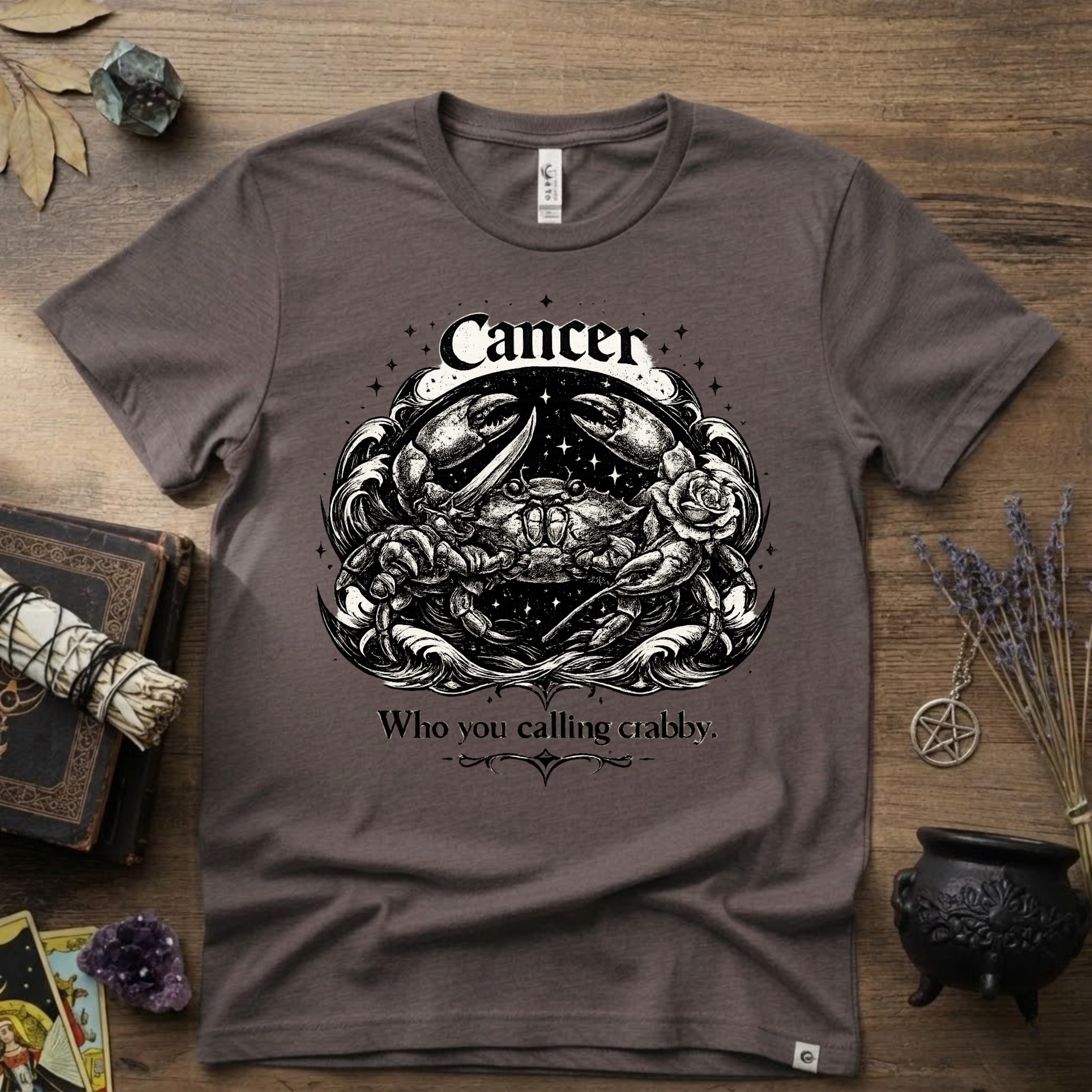 Cancer Zodiac 'Who You Callin' Crabby' T-Shirt