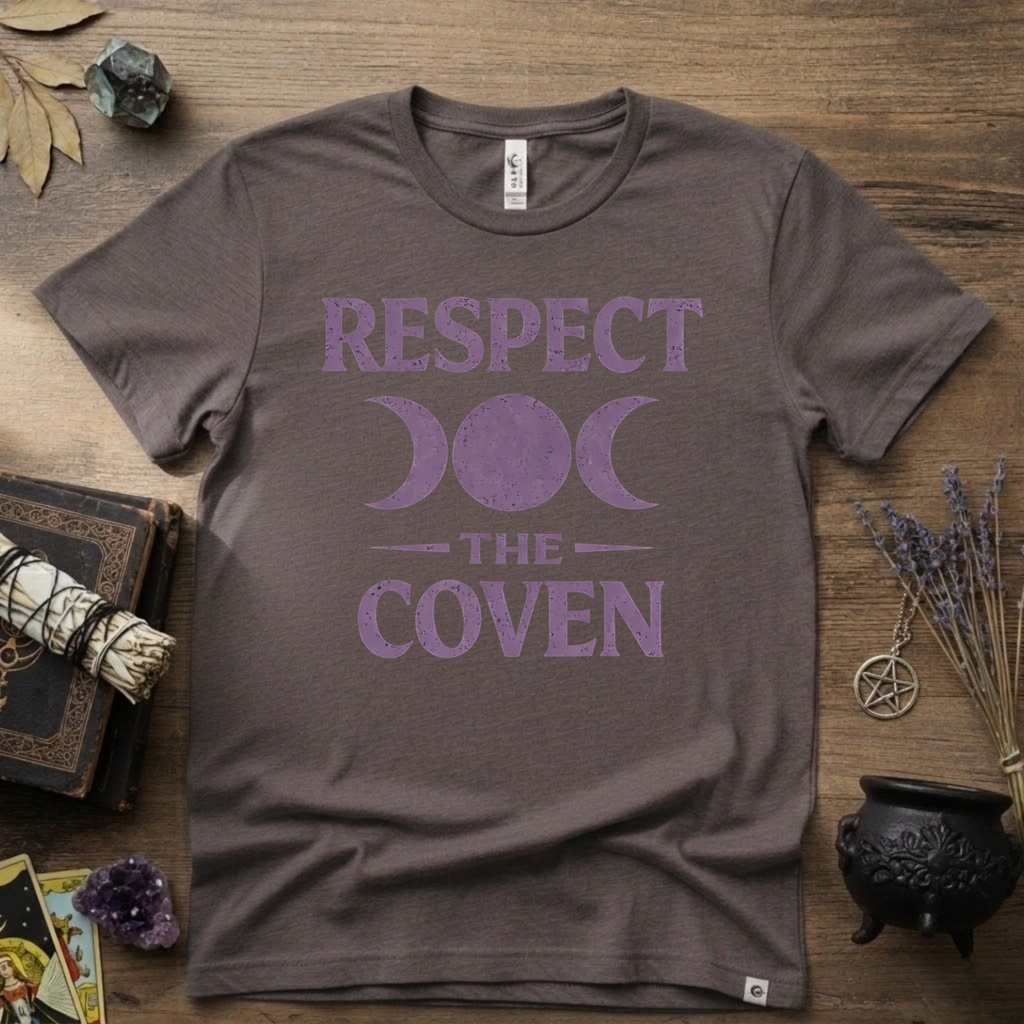 Witchy T-Shirt — "Respect the Coven"