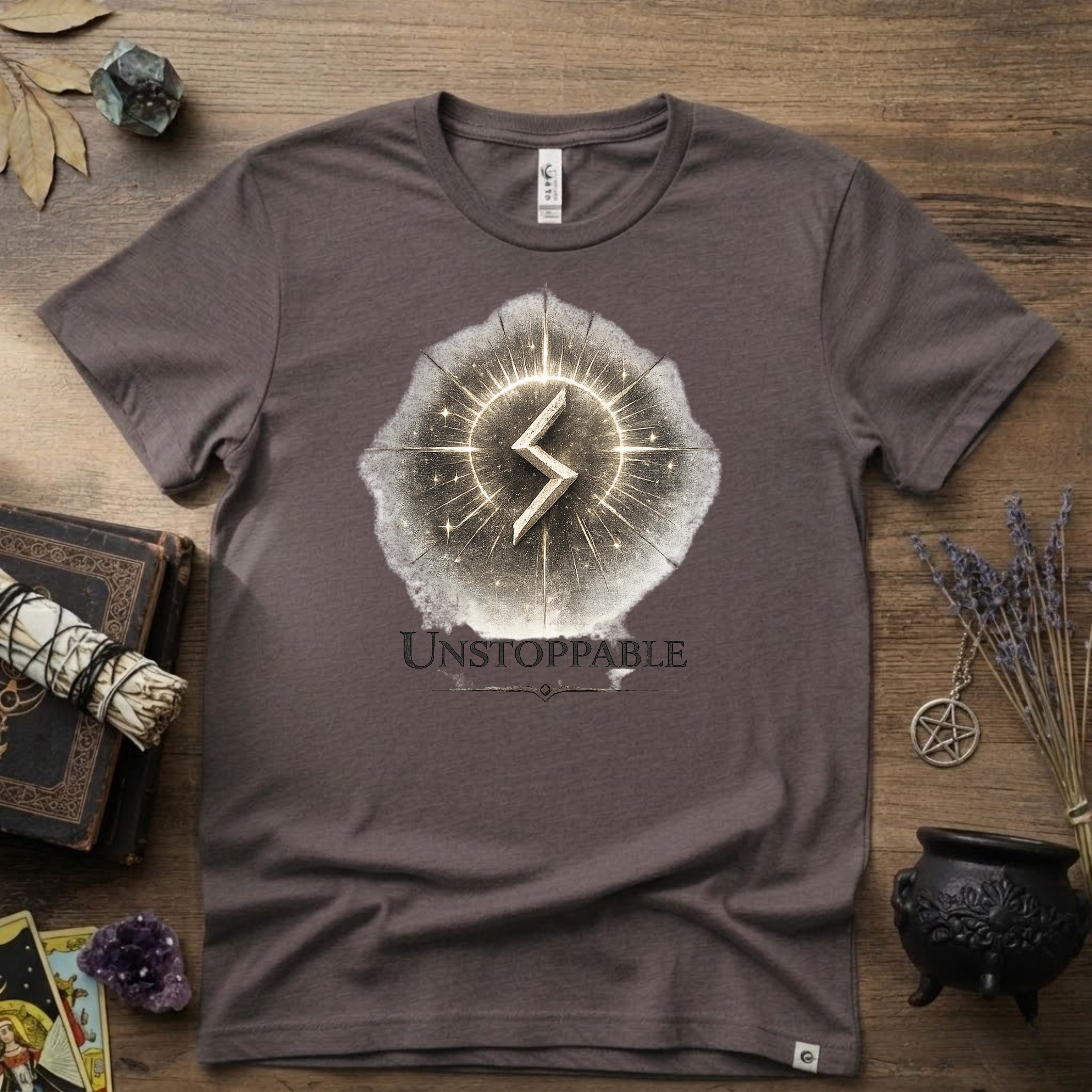 Sowilo Rune "Unstoppable" T-Shirt