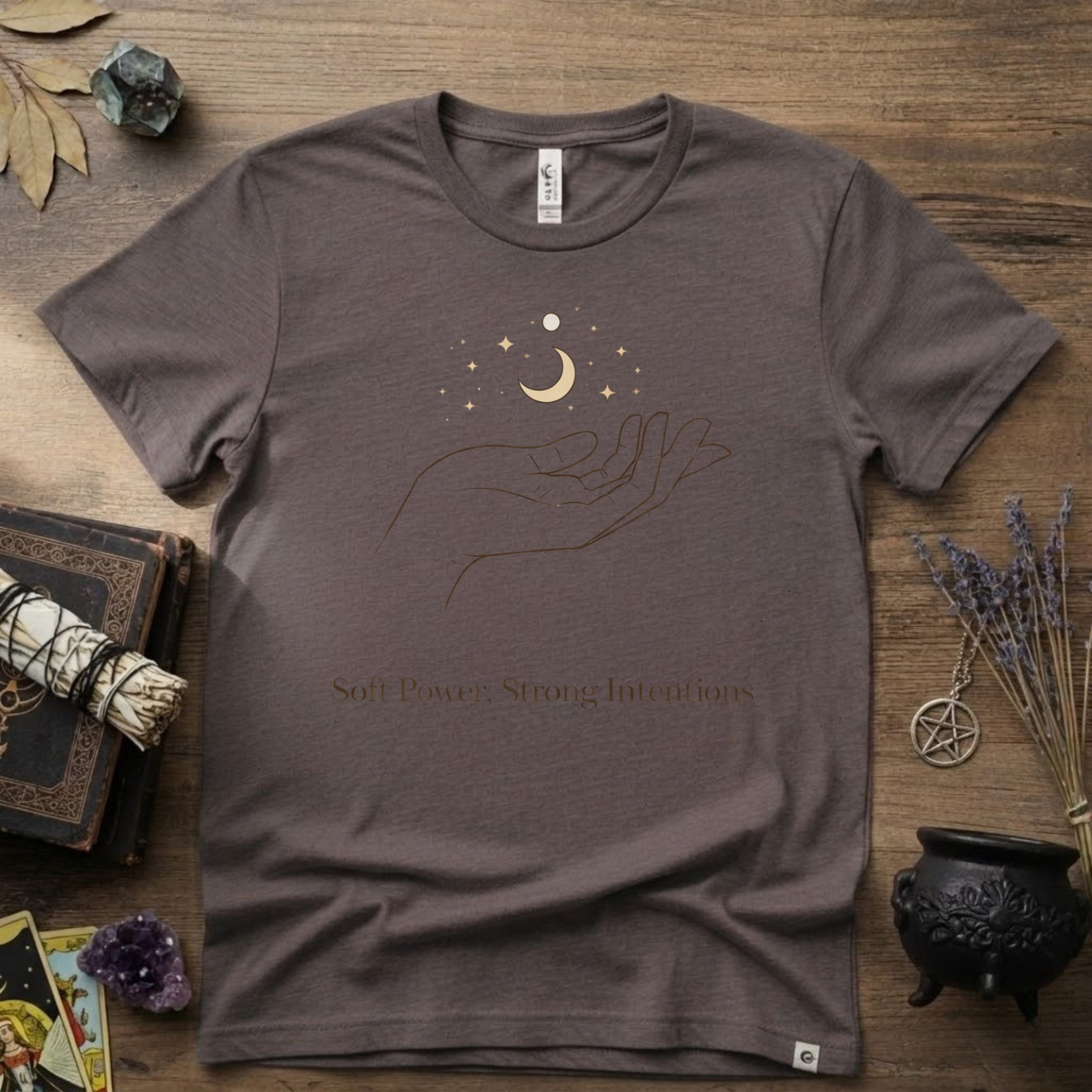 Witchy T-Shirt —Soft Power, Strong Intentions