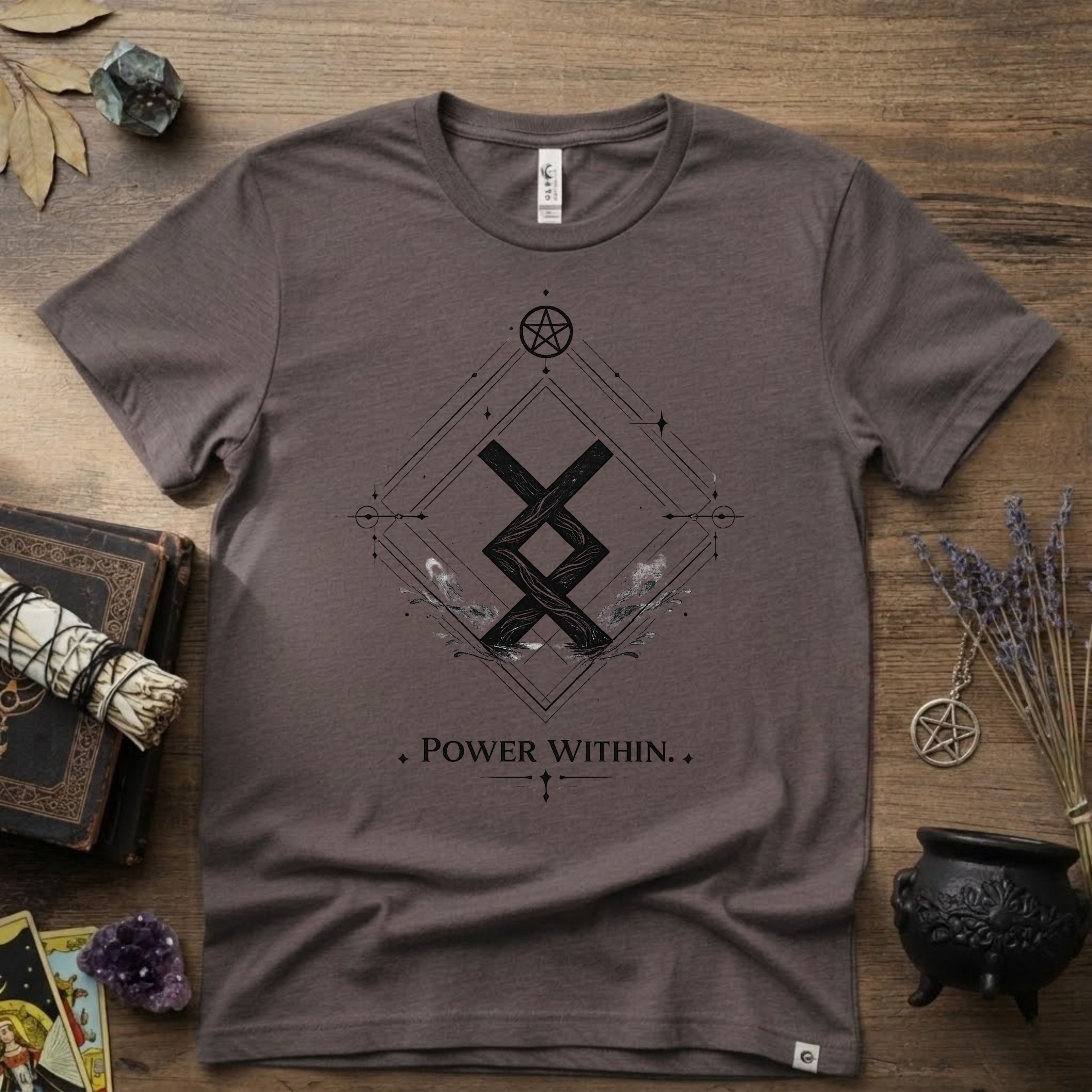 Ingwaz Rune 'Power Within' T‑Shirt