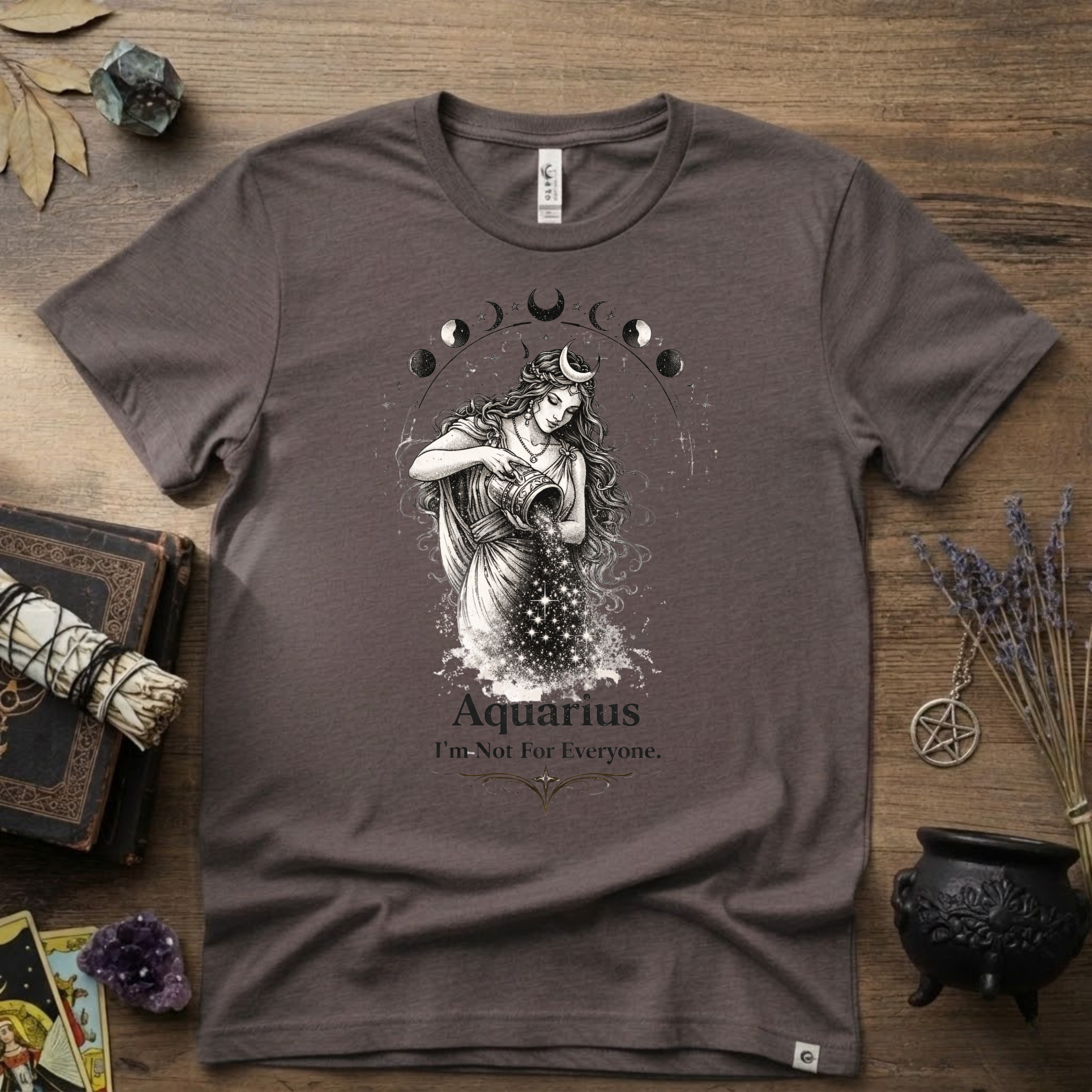 Aquarius 'I'm Not For Everyone' T-Shirt — Zodiac Horoscope Tee