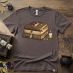 Witchy T-Shirt — "Light Reading" Occult Graphic Tee