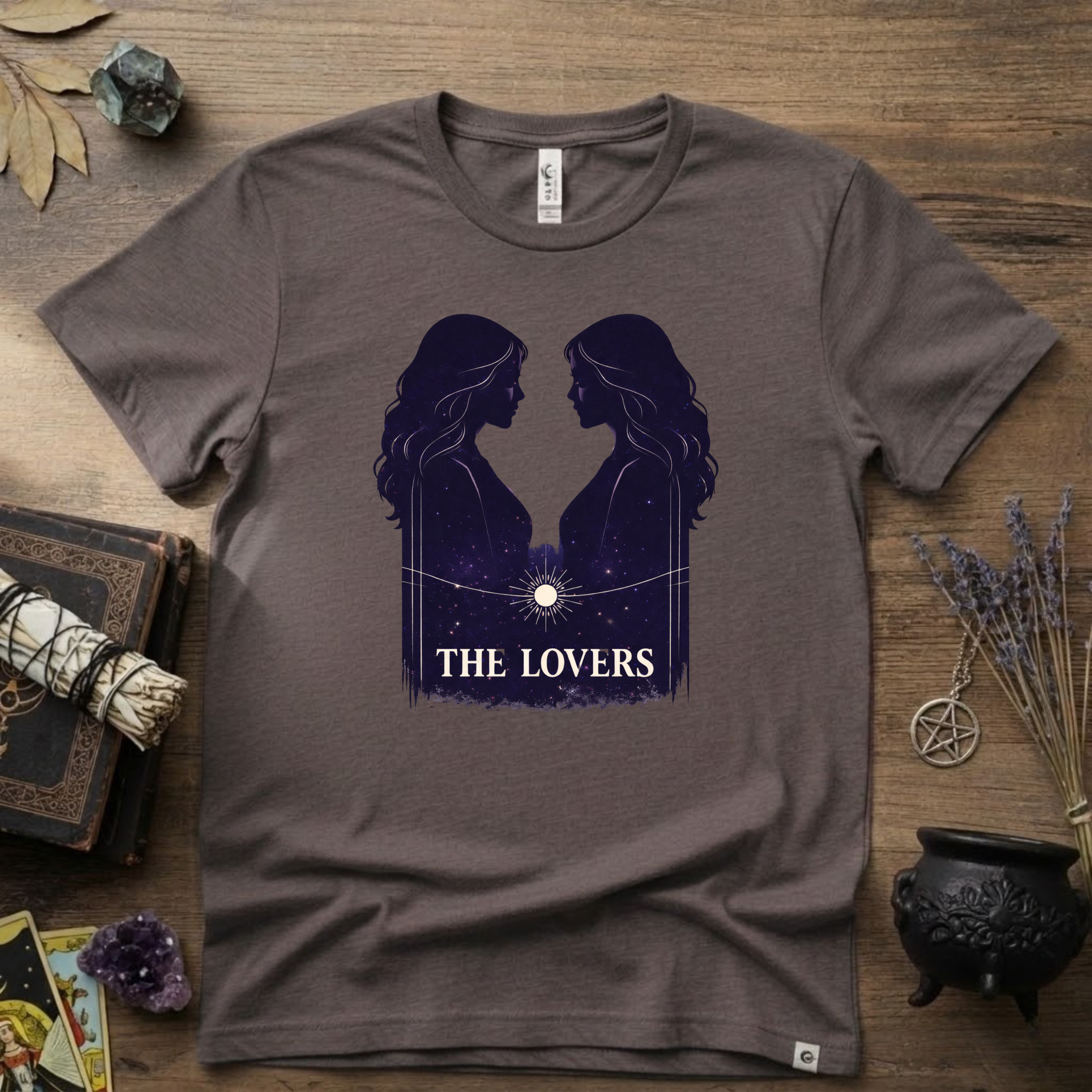 Tarot T-Shirt — The Lovers