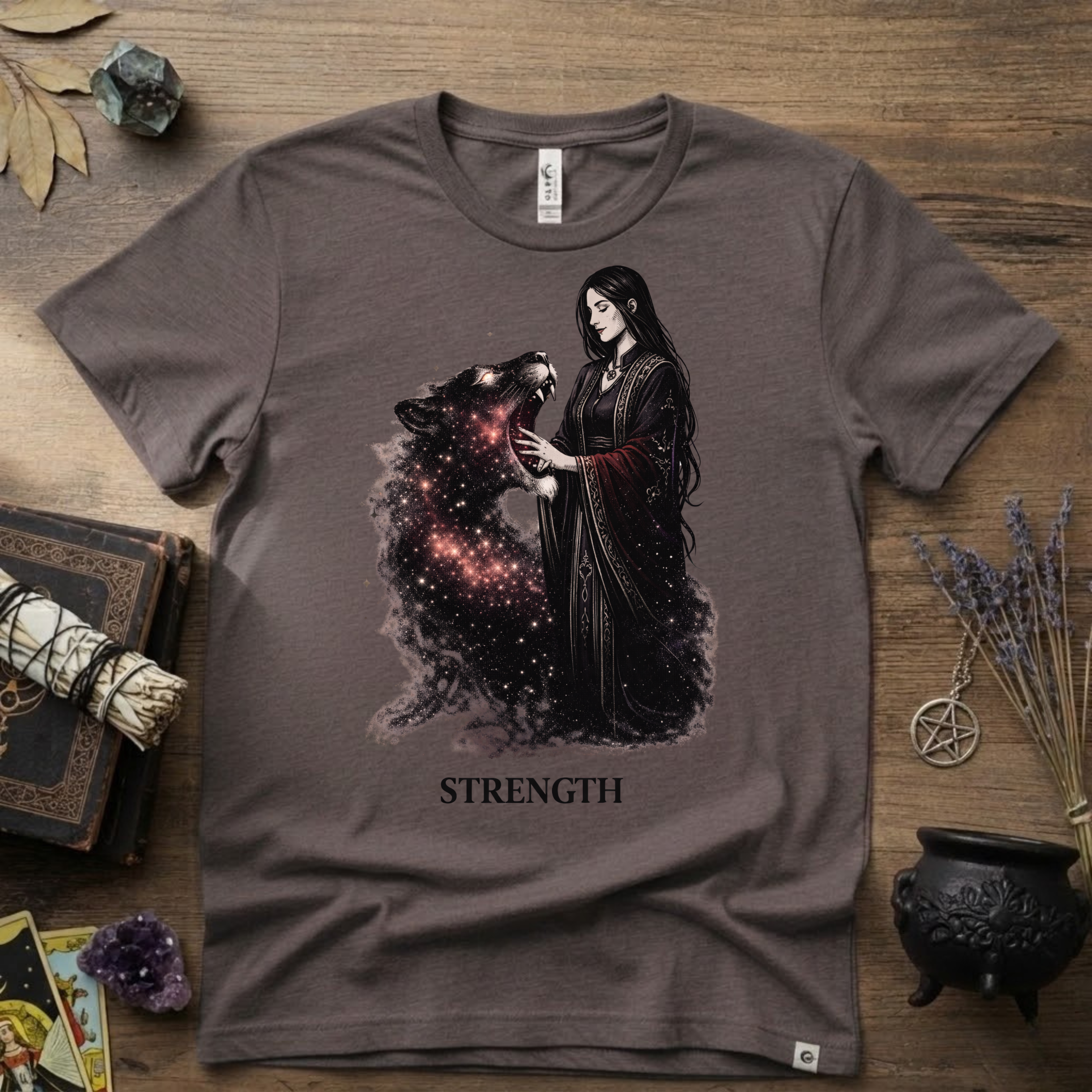 Tarot T-Shirt — Strength