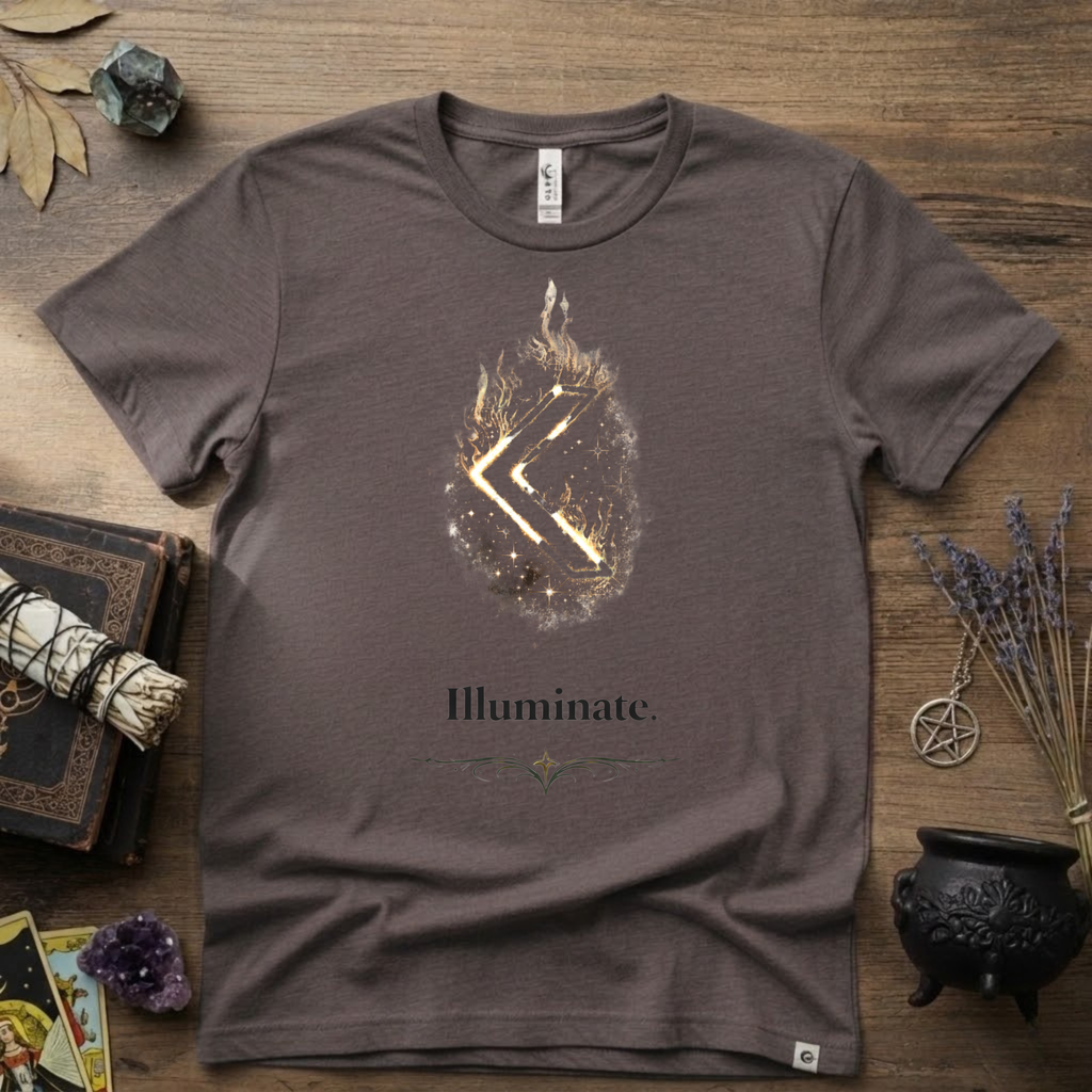 Kenaz Rune 'Illuminate' T-Shirt