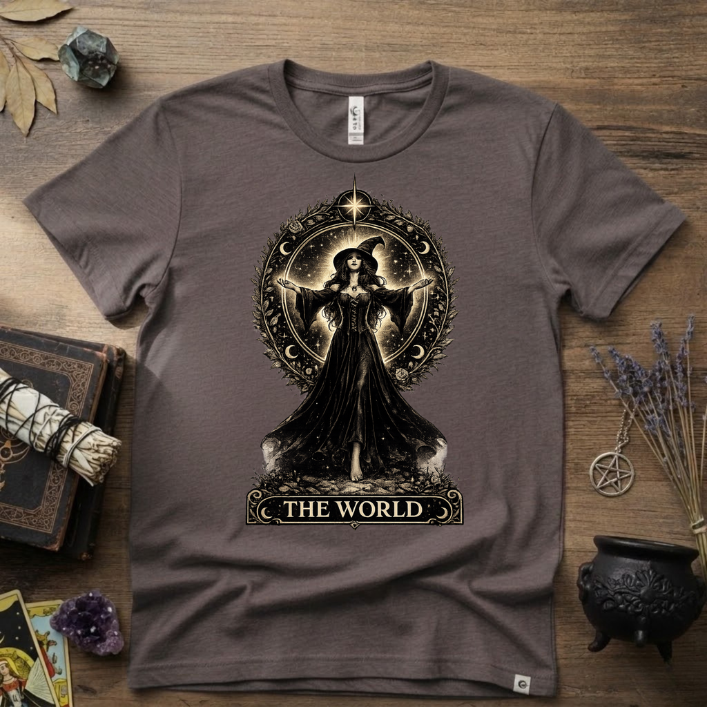 Tarot T-Shirt — The World