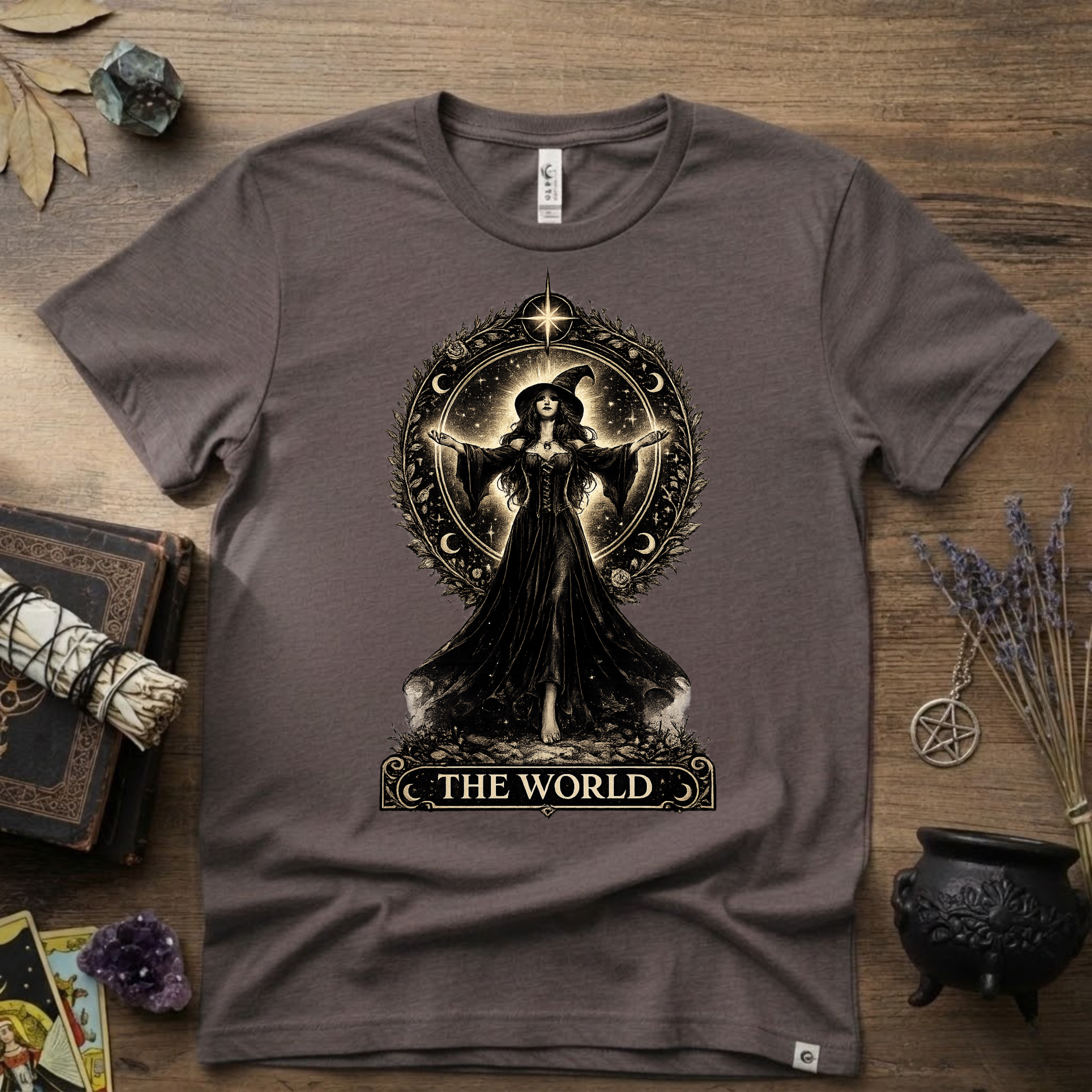 Tarot T-Shirt — The World