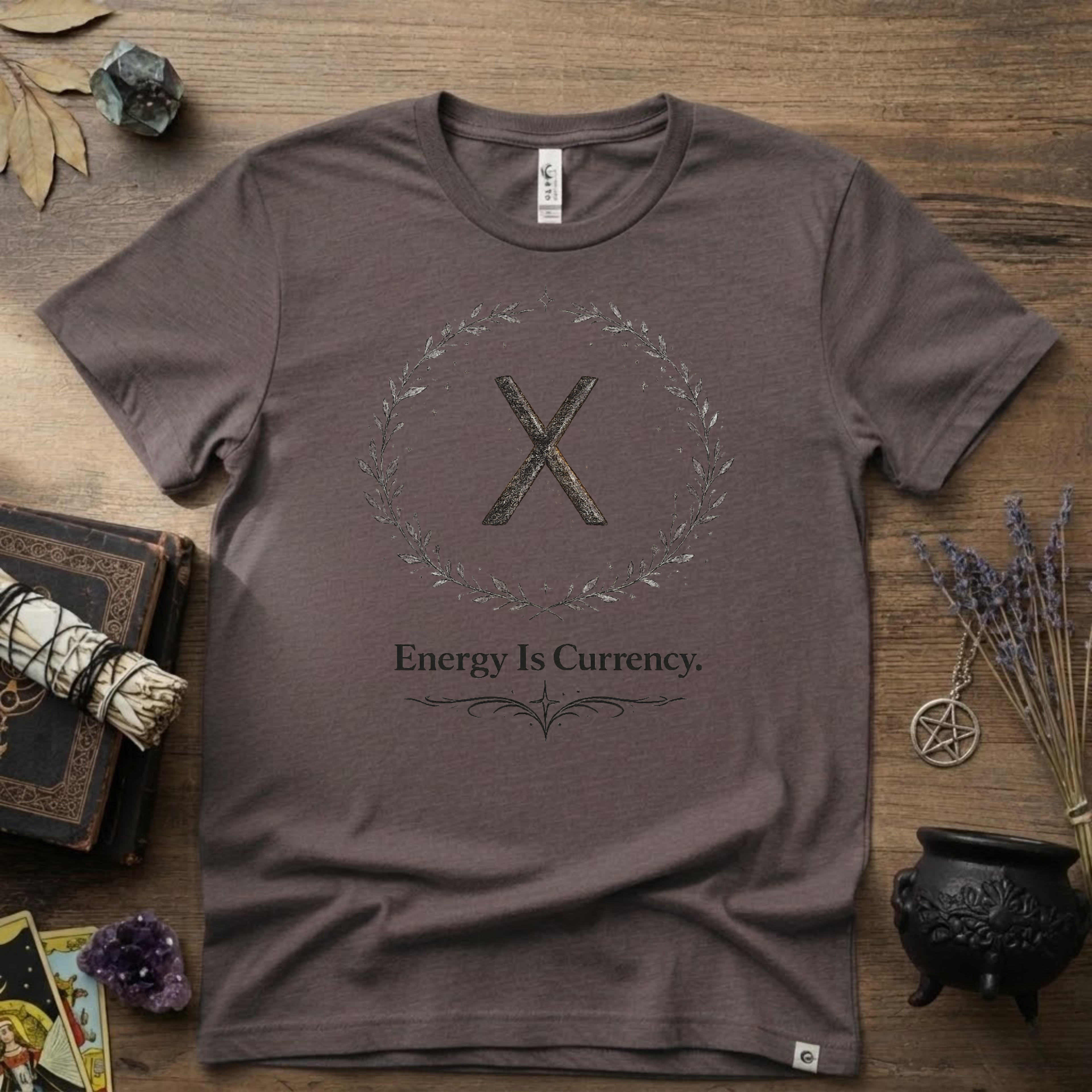 Energy Is Currency Gebo Rune T-Shirt
