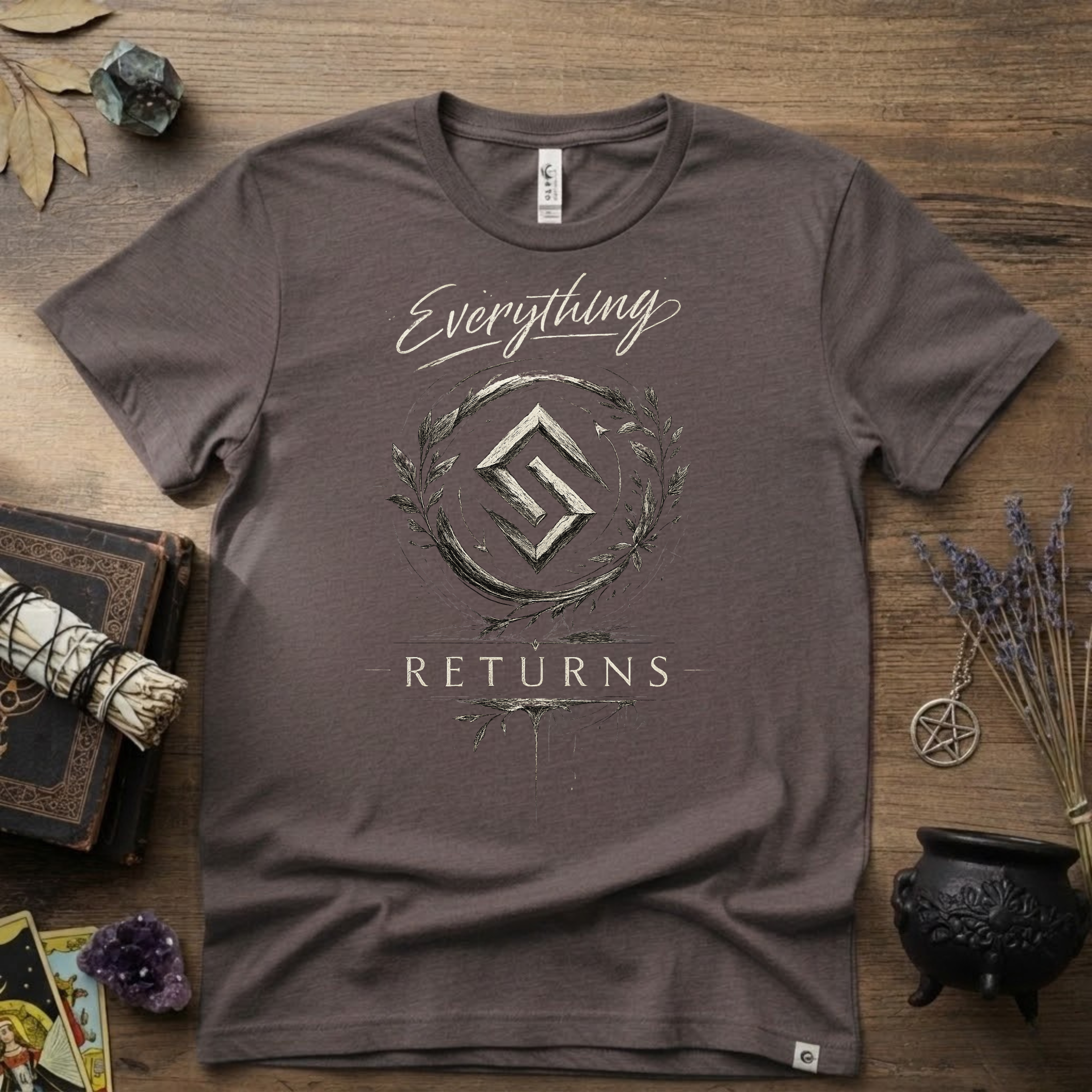 Jera Rune "Everything Returns" T-Shirt