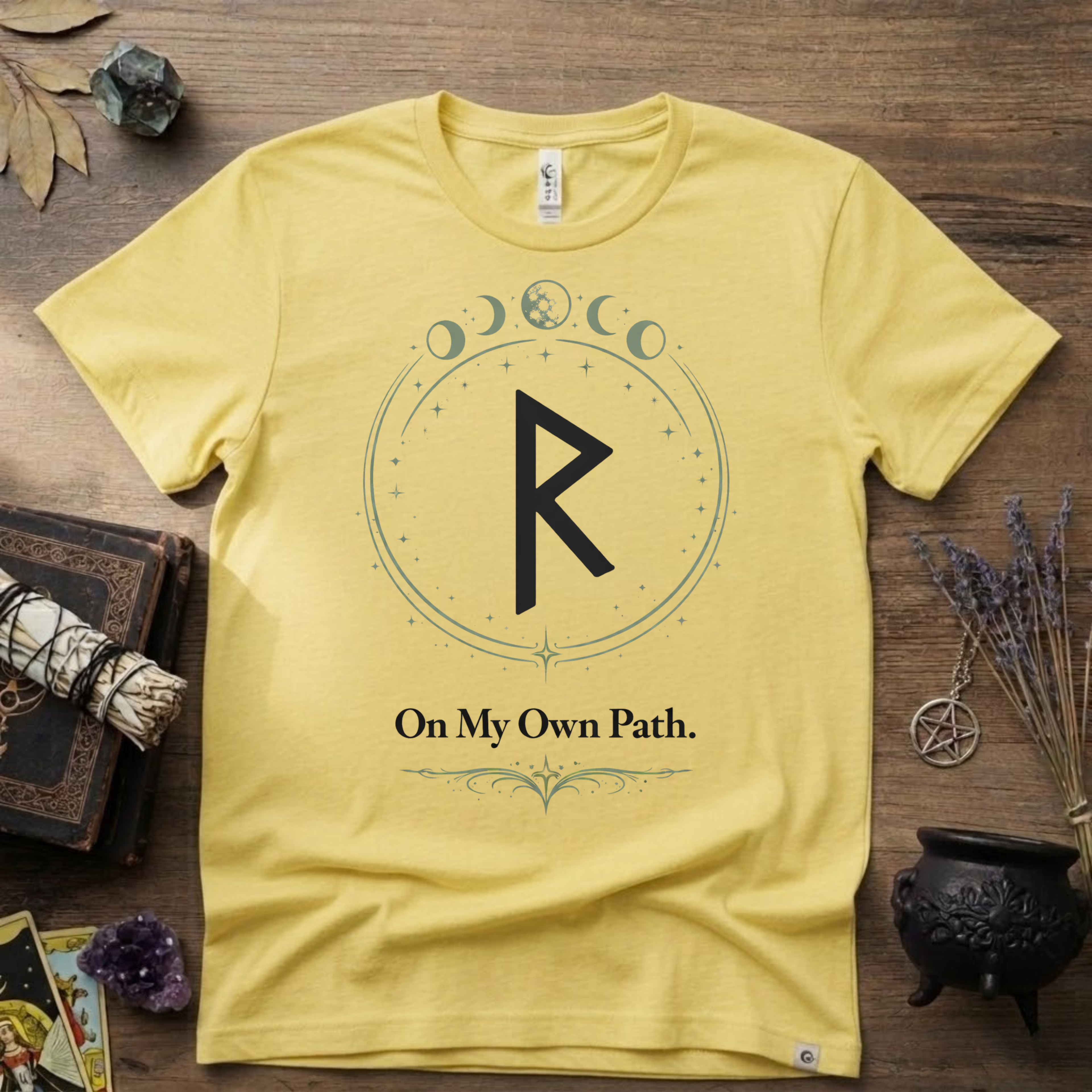 Raidho Rune 'On My Own Path' T-Shirt