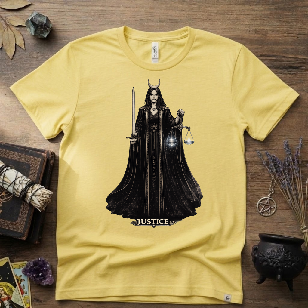 Tarot T-Shirt — Justice