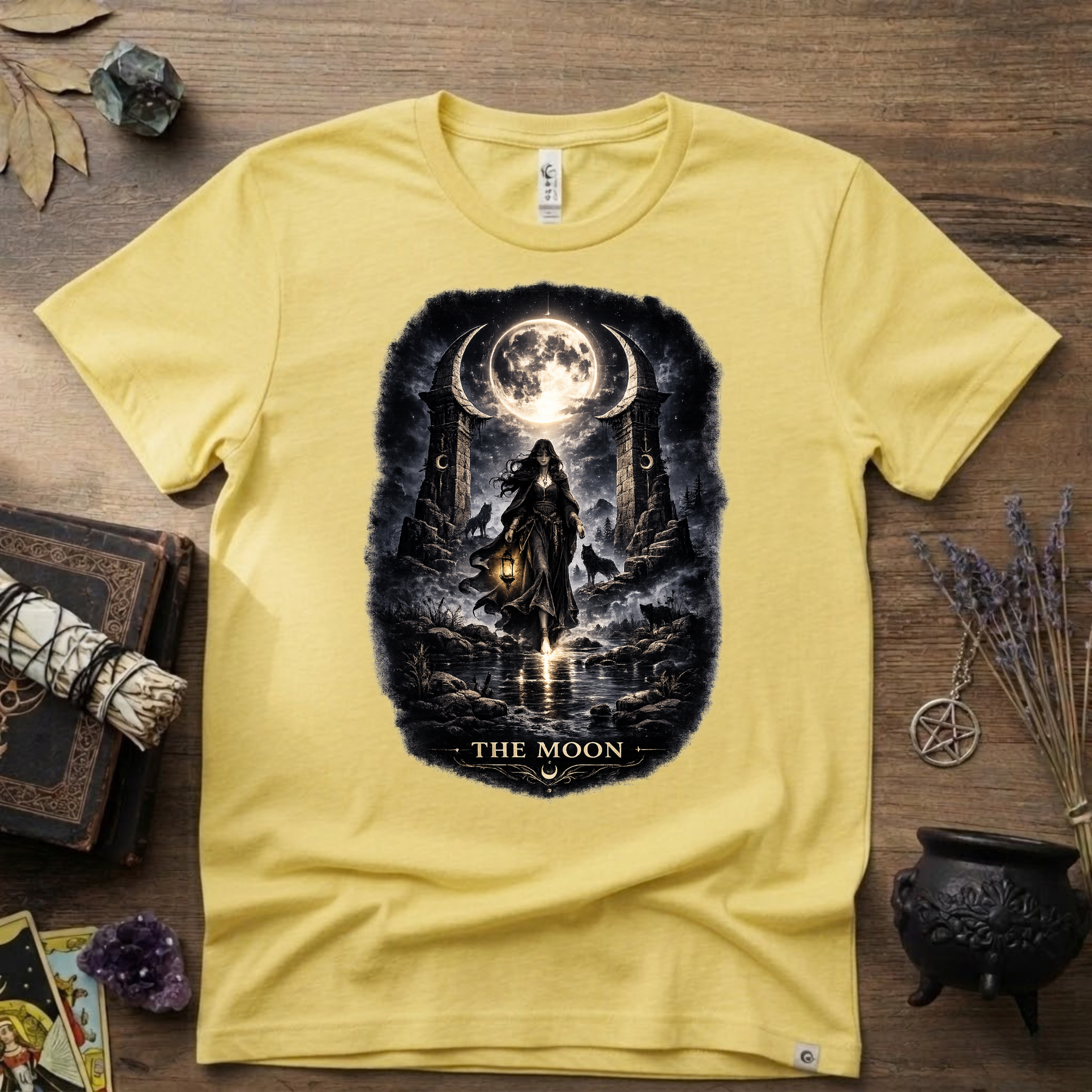 Tarot T-Shirt — The Moon