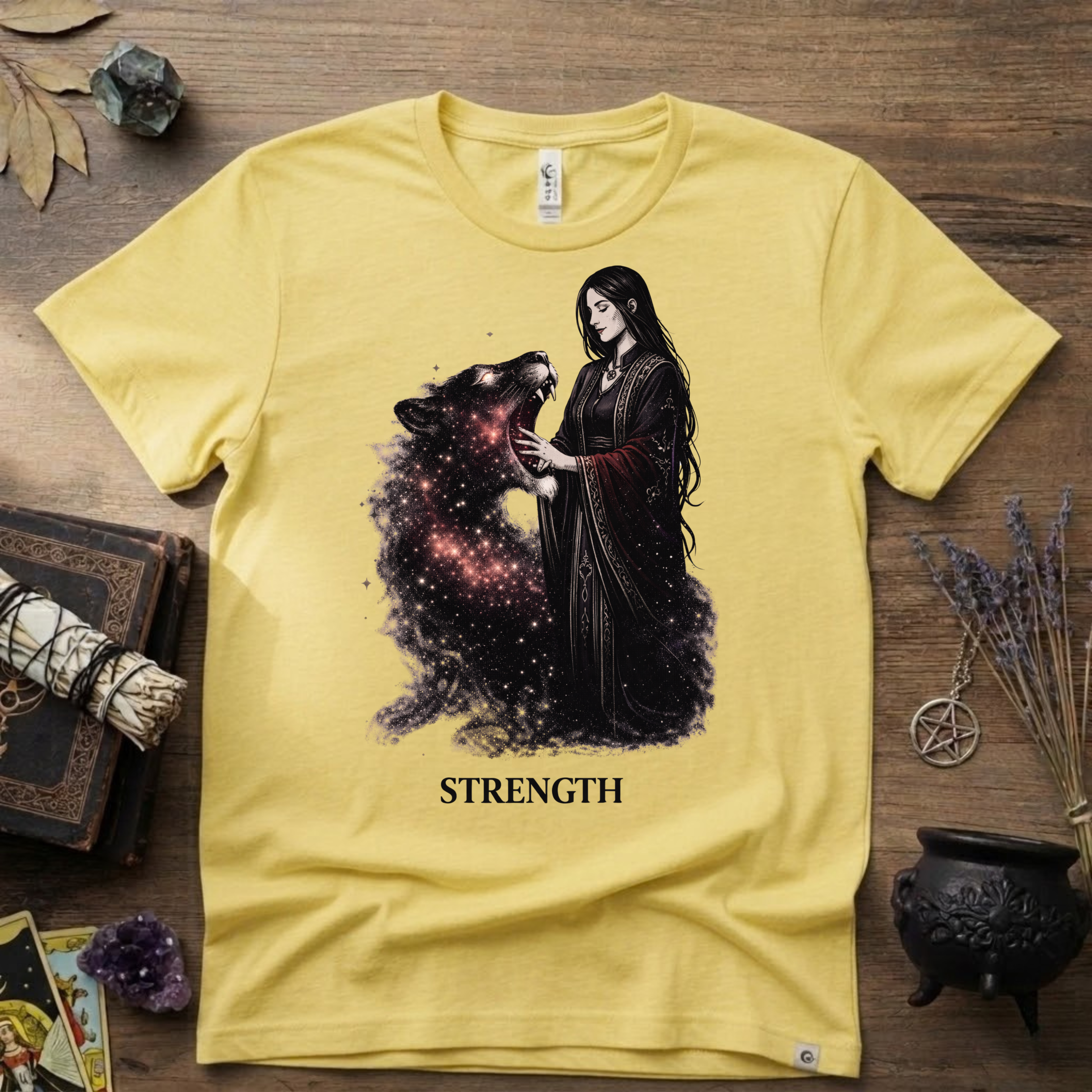Tarot T-Shirt — Strength