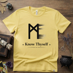 Mannaz Rune "Know Thyself" T-Shirt