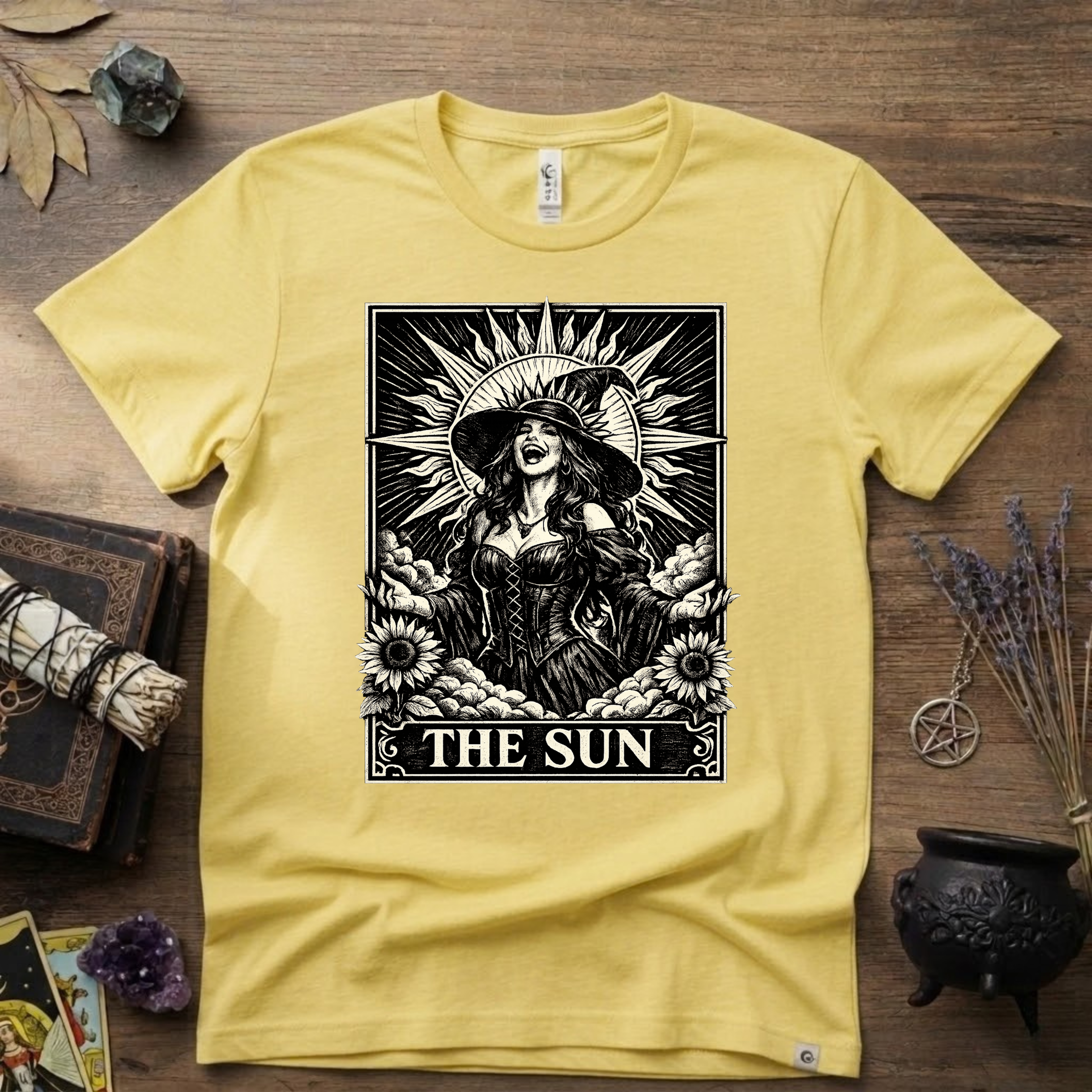 Tarot T-Shirt — The Sun
