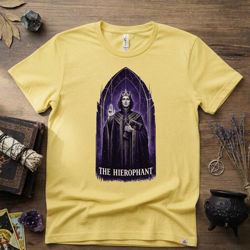 Tarot T-Shirt — The Hierophant