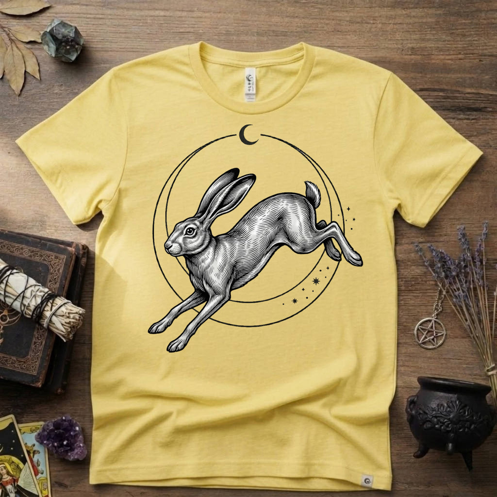 Rabbit Totem T-Shirt — Spiritual Animal Rabbit Tee for Nature Lovers